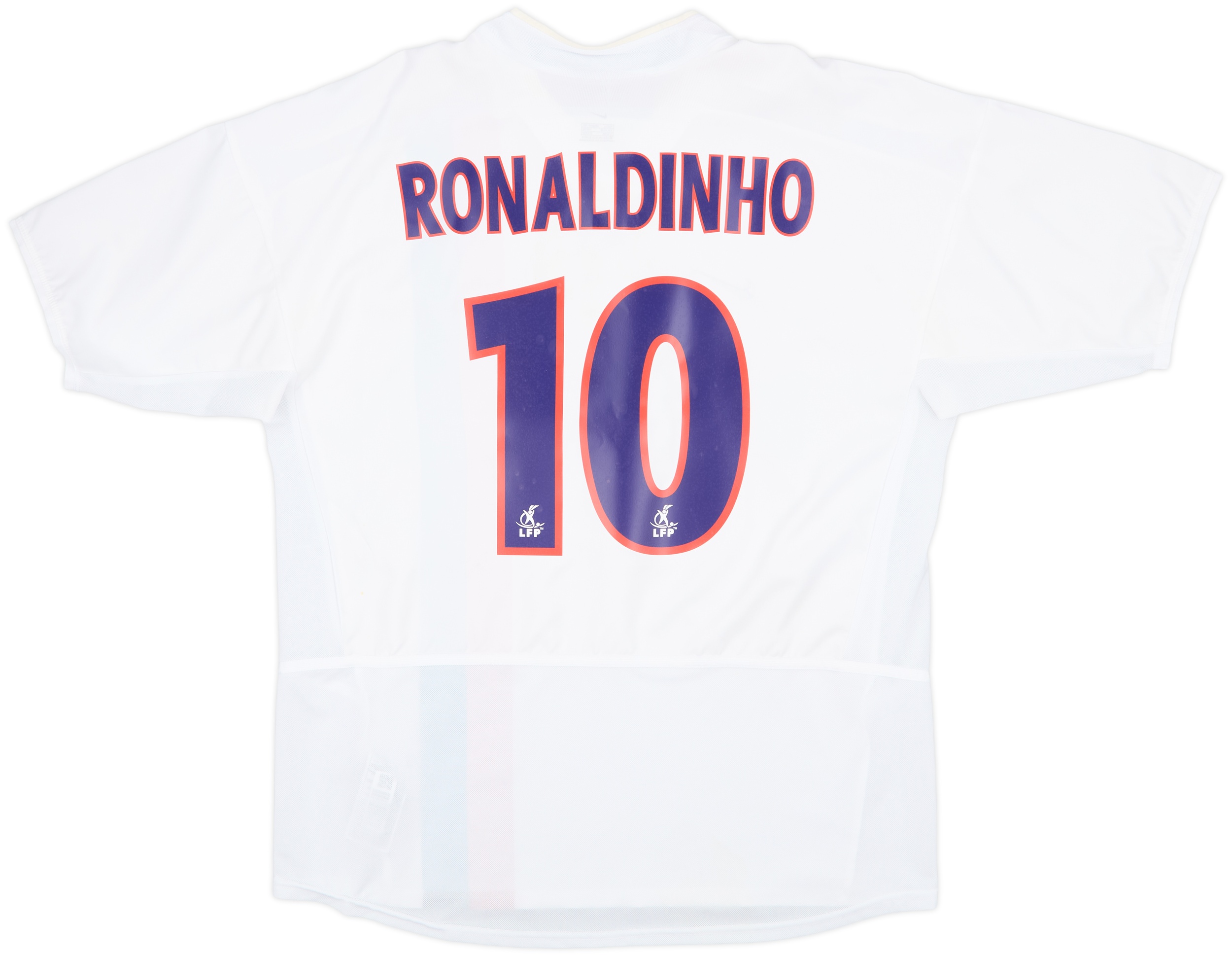 Nike PSG RONALDINHO 10 シャツ 2003/2004 - PSG Home Shirt [#10 Ronaldinho] Nike - 2XL – Vista