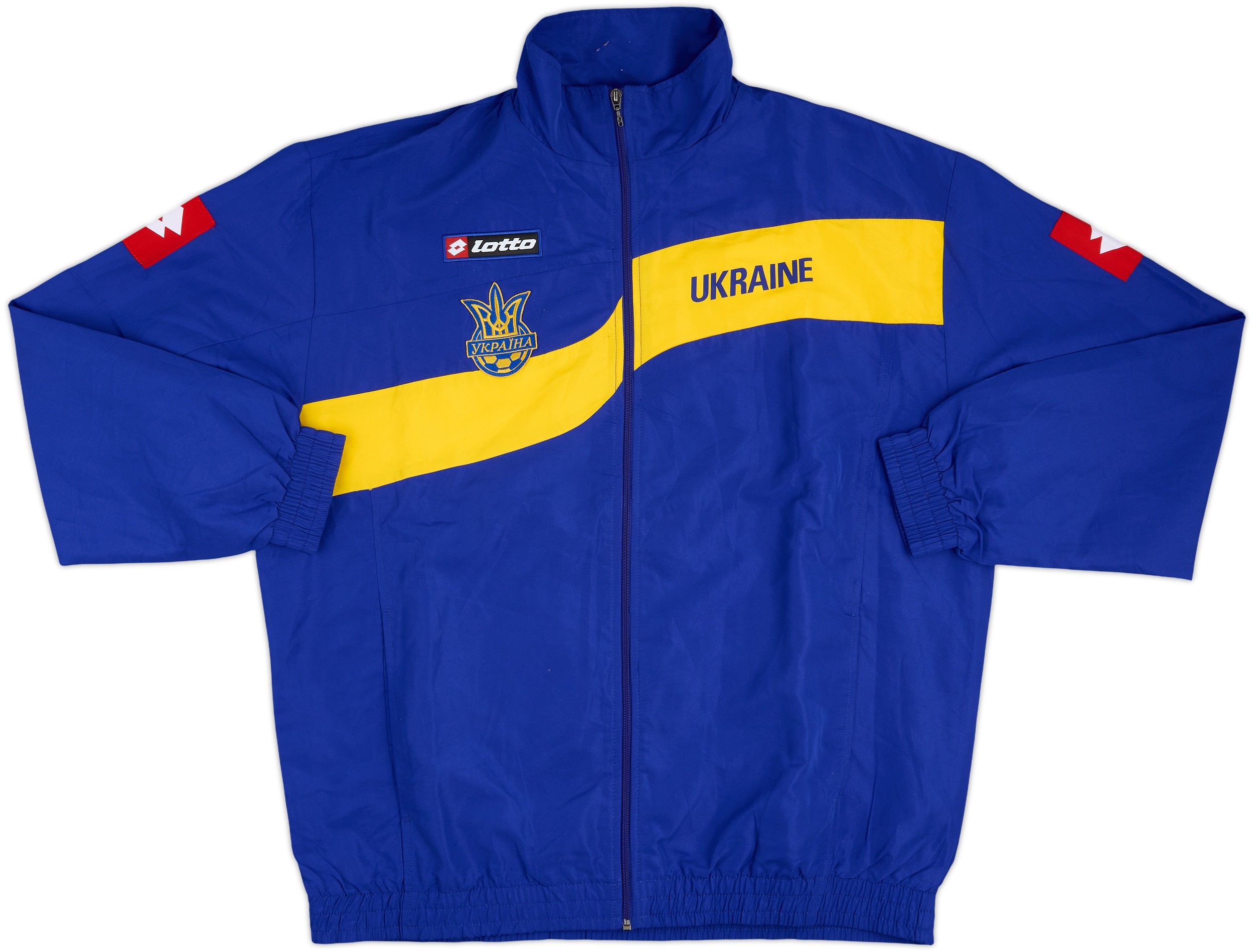 2006-08 Ukraine Lotto Track Jacket - 9/10 - (XXL)