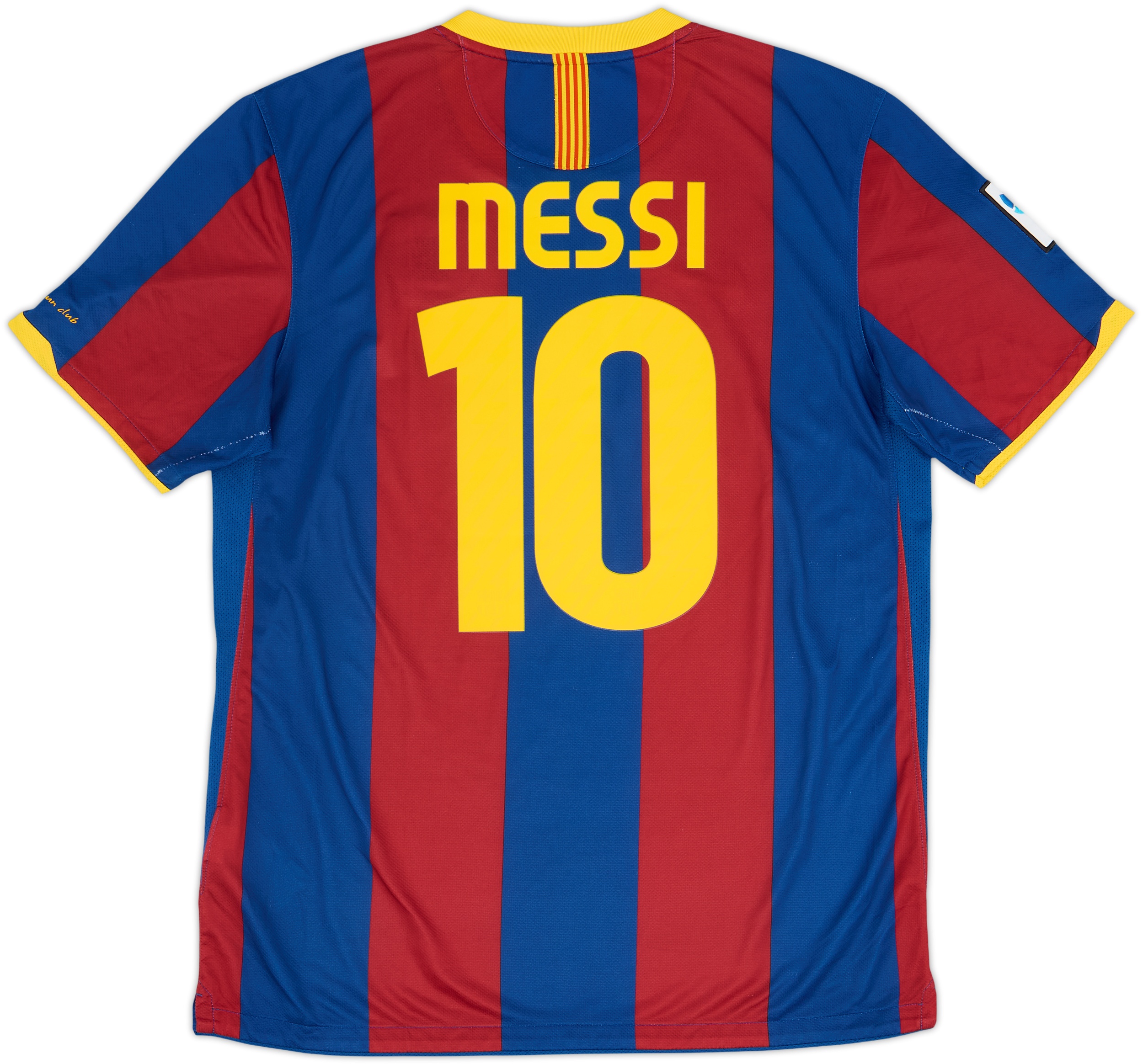 2010-11 Barcelona Home Shirt Messi #10 - 5/10 - (L)