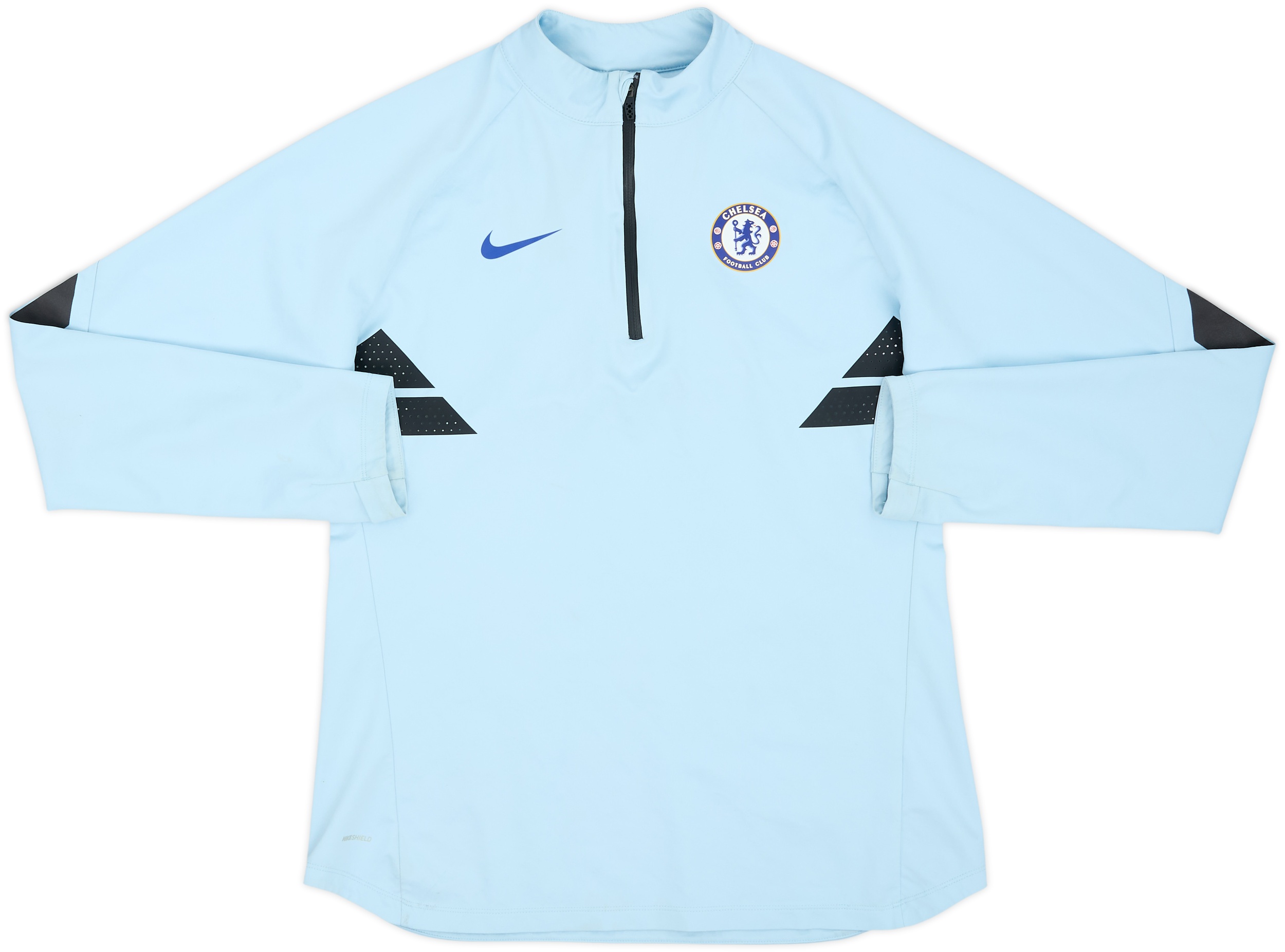 2020-21 Chelsea Nike 1/4 Zip Drill Top - 7/10 - (S)