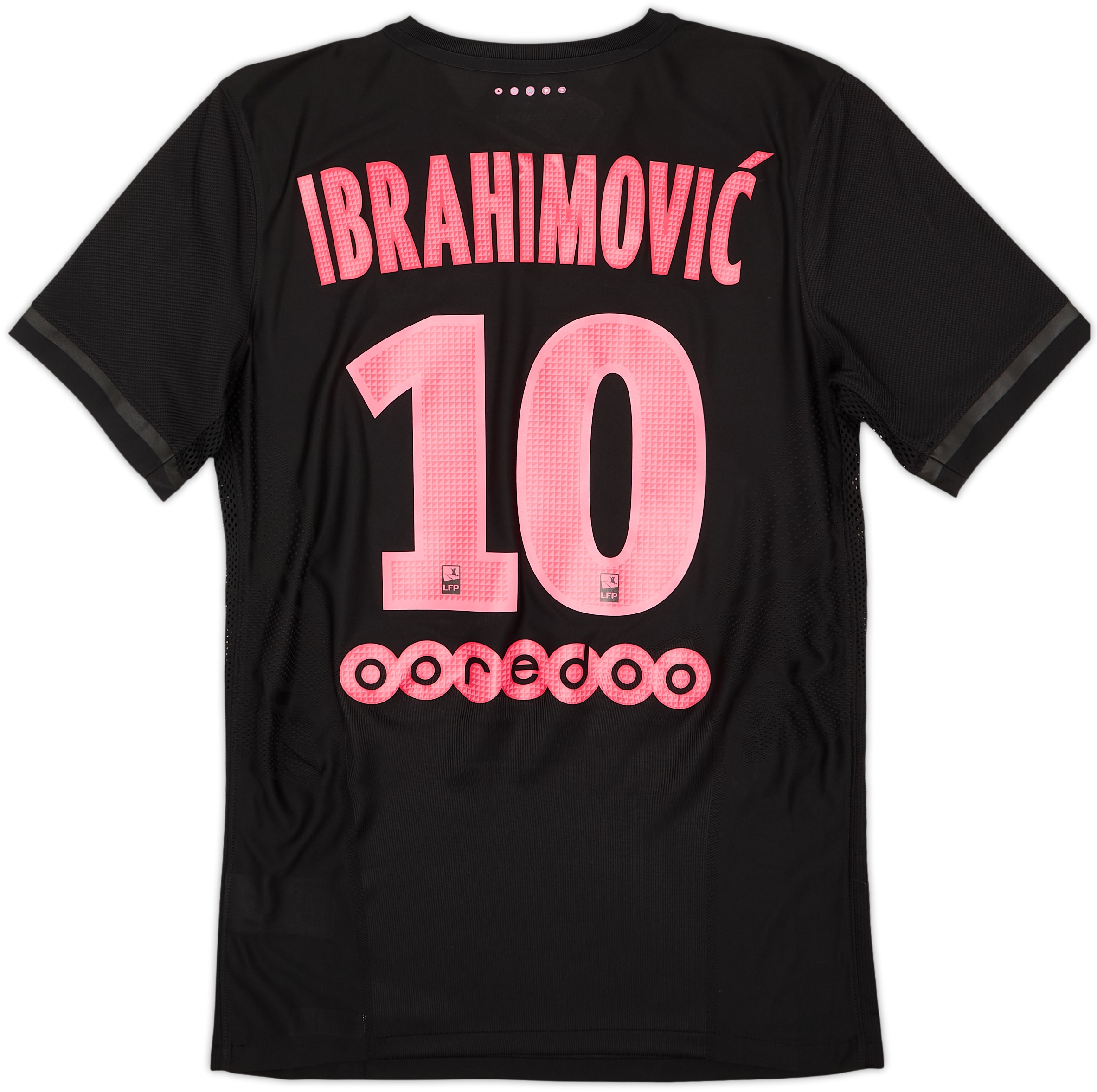 2015-16 Paris Saint-Germain Authentic Third Shirt Ibrahimovic #10 (M)