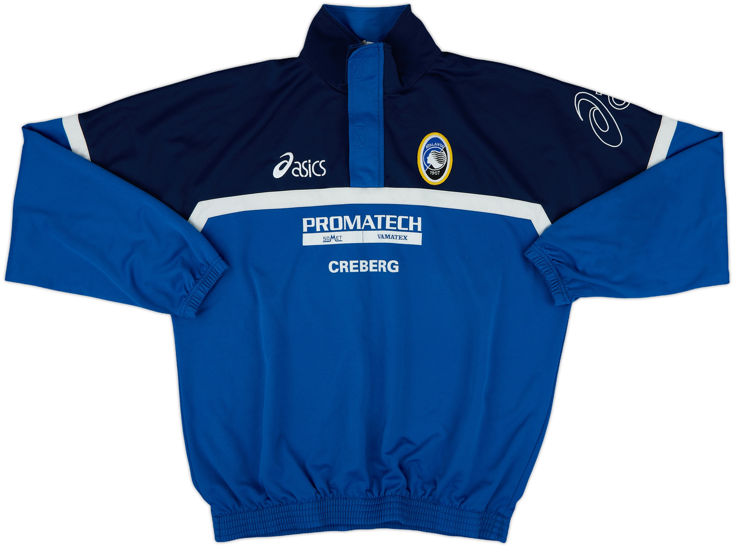 正規2002-03 asics Atalanta  shirt Asics 2002-03 Atalanta Basic Home Shirt - 6/10 - (XL.Boys