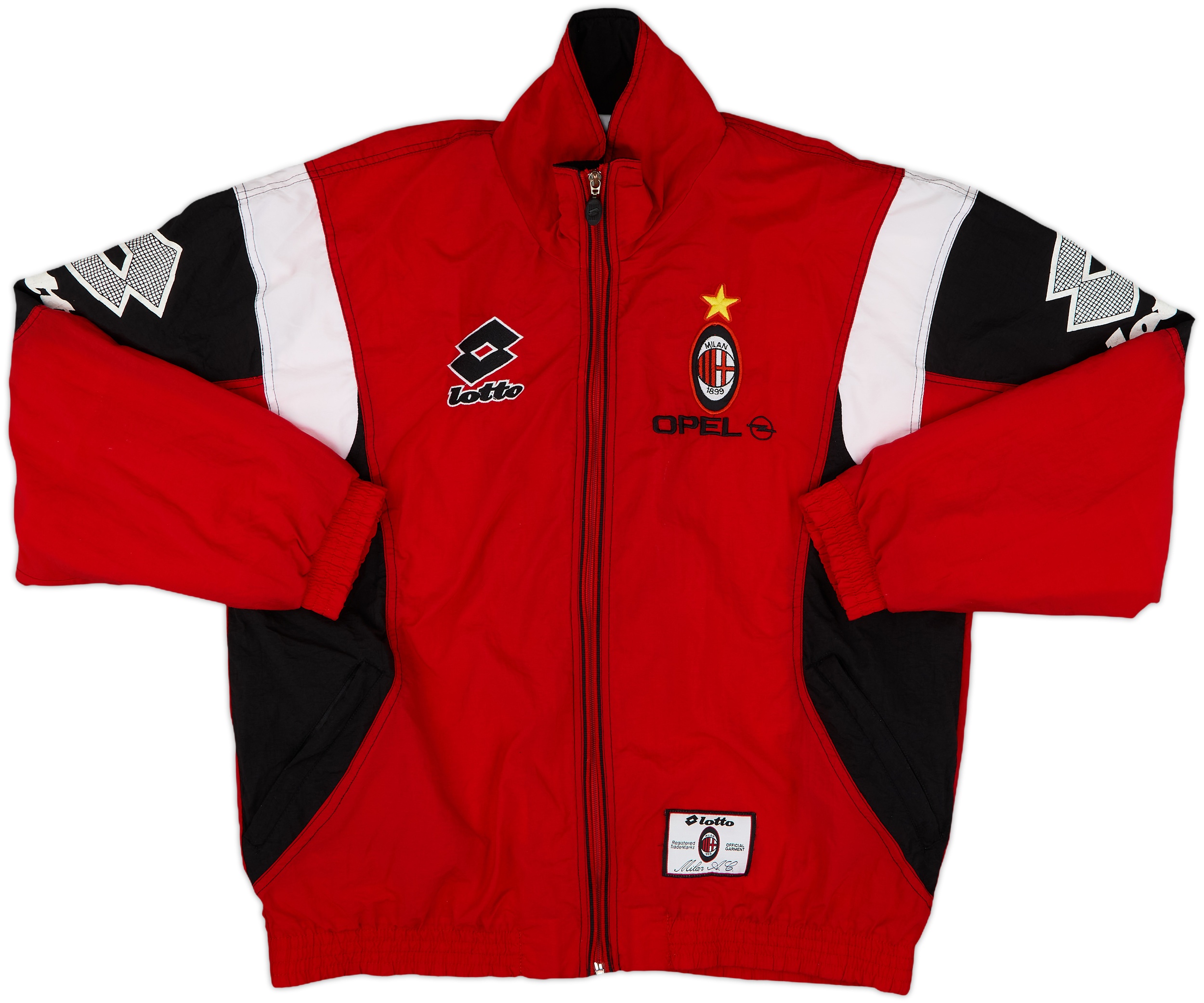 値段が激安 1994-95 AC Milan Lotto Track Jacket - 8/10 - (XL) ウェア