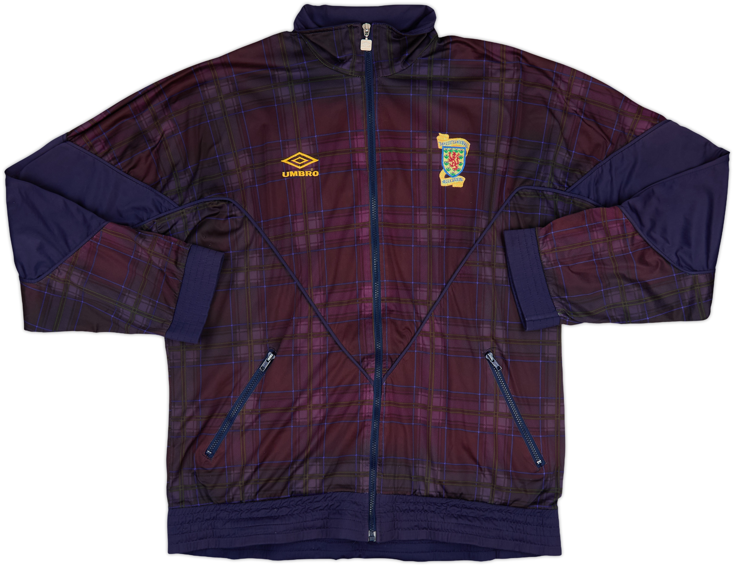 【90s】Umbro Scotland tracktop jacket 1994-96 Scotland Umbro Padded Track Jacket - 8/10 - (XL)