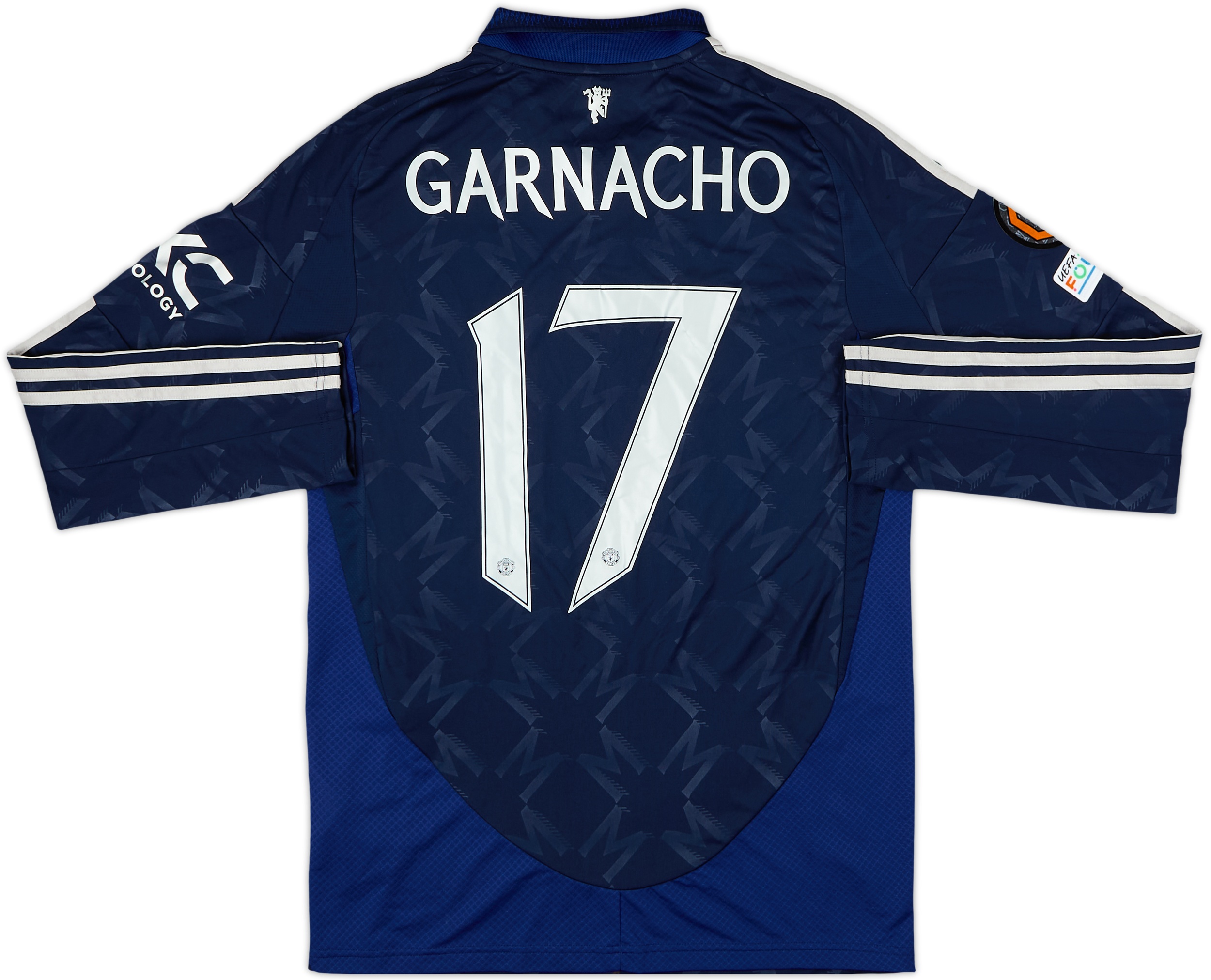 2024-25 Manchester United Away L/S Shirt Garnacho #17 (M)