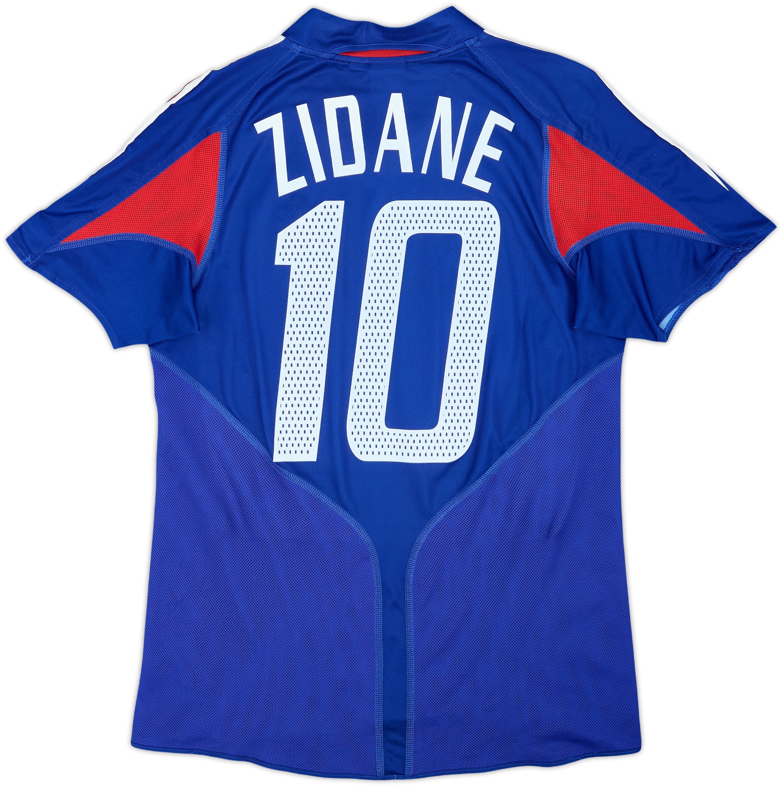 2004-06 France Home Shirt Zidane #10 - 7/10 - (XL.Boys)