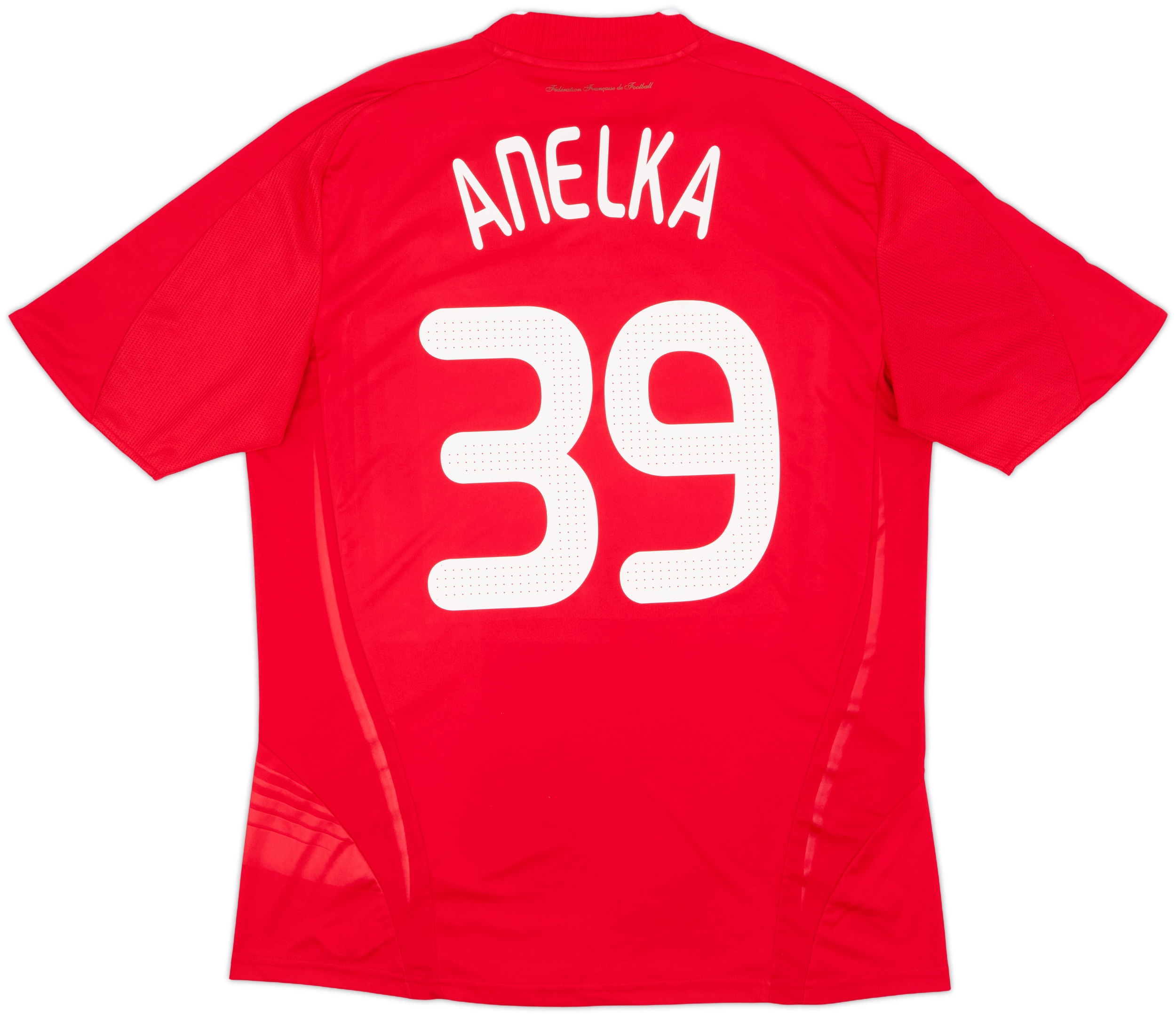 2007-08 France Away Shirt Anelka #39 - 7/10 - (L)