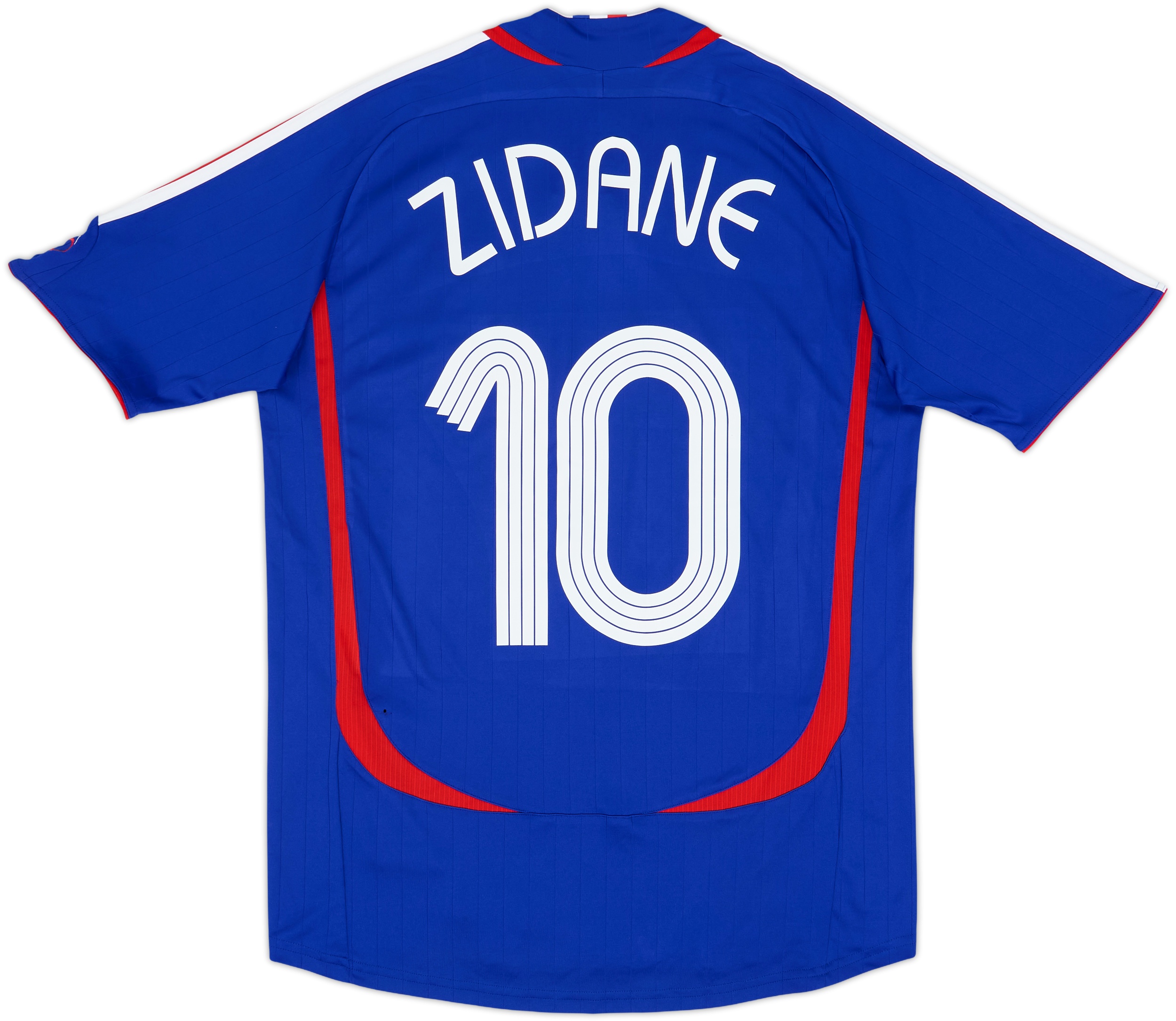 2006-07 France Home Shirt Zidane #10 - 6/10 - (M)