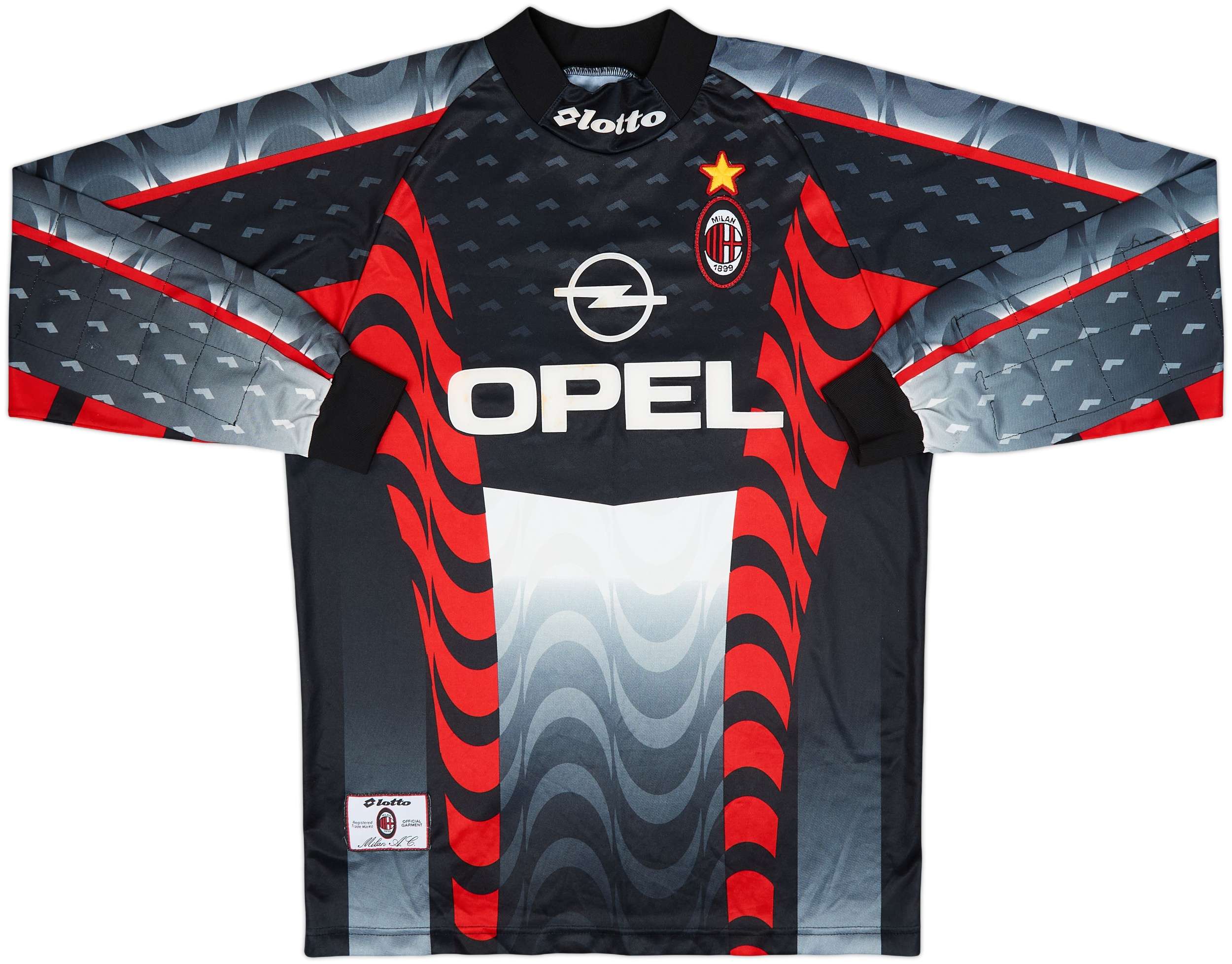 1997-98 AC Milan GK Shirt - 7/10 - (L)
