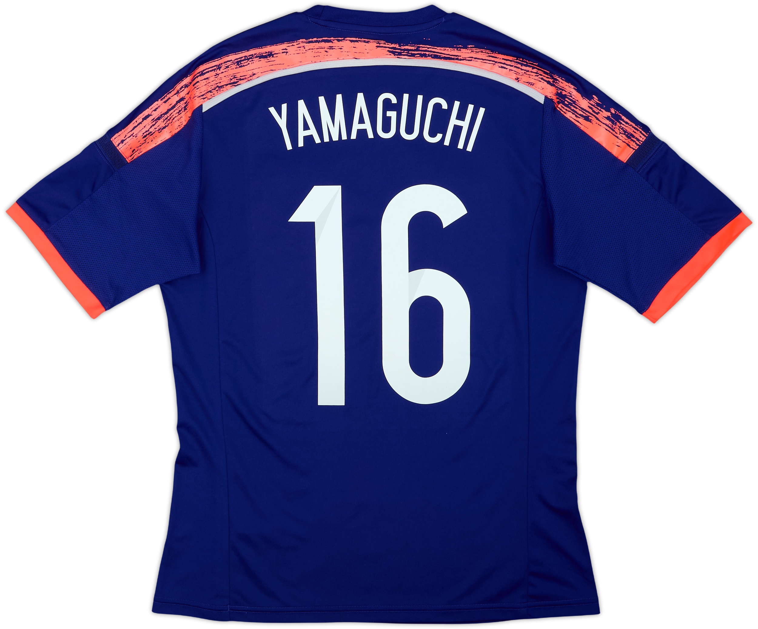 JAPANユニフォーム 2013-15 Japan Home Shirt Yamaguchi #16 - 8/10 - (M)