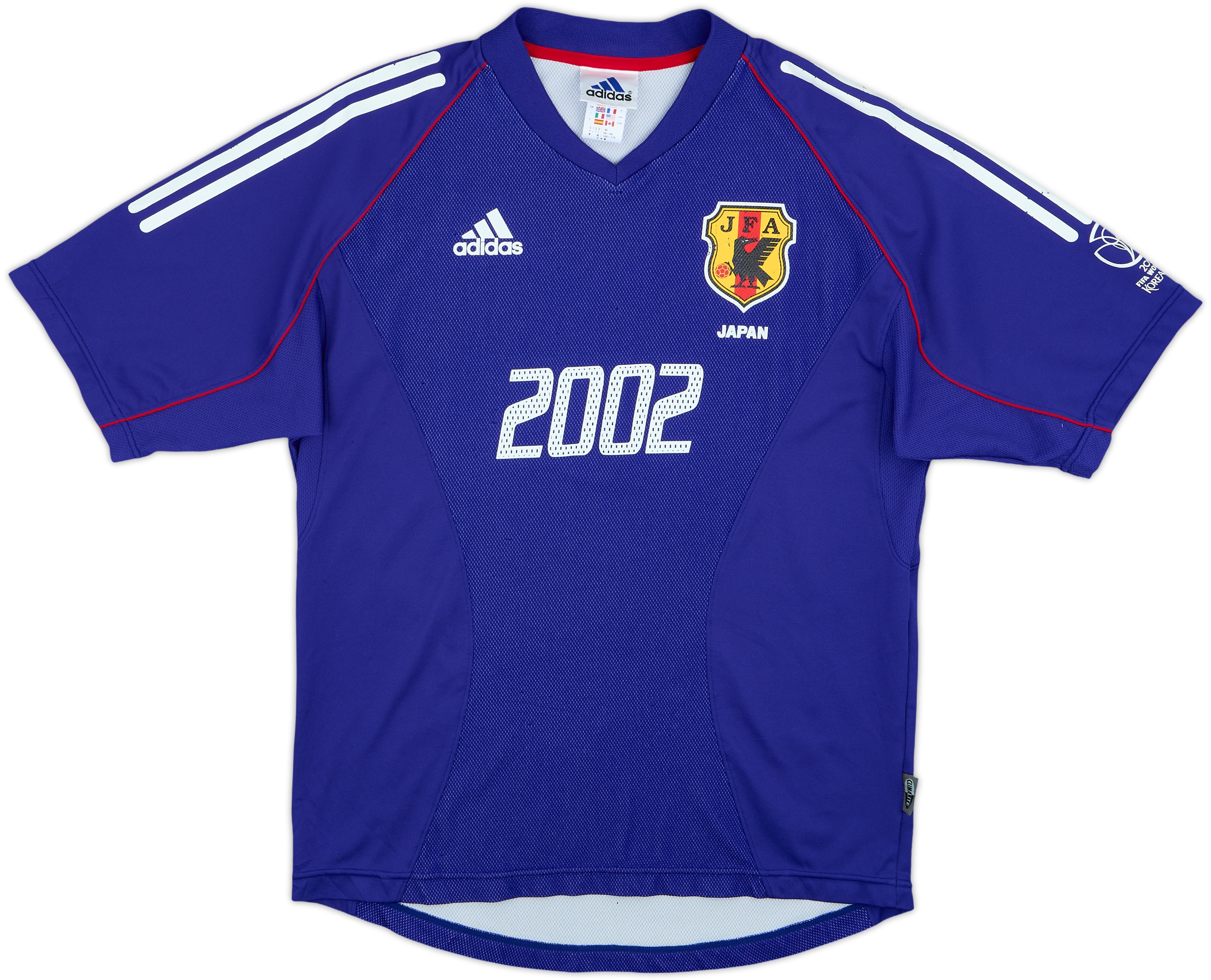 日本代表 2002年公式商品 Tシャツ Mサイズ 2002-04 Japan 'World Cup' Home Shirt - 7/10 - (M)