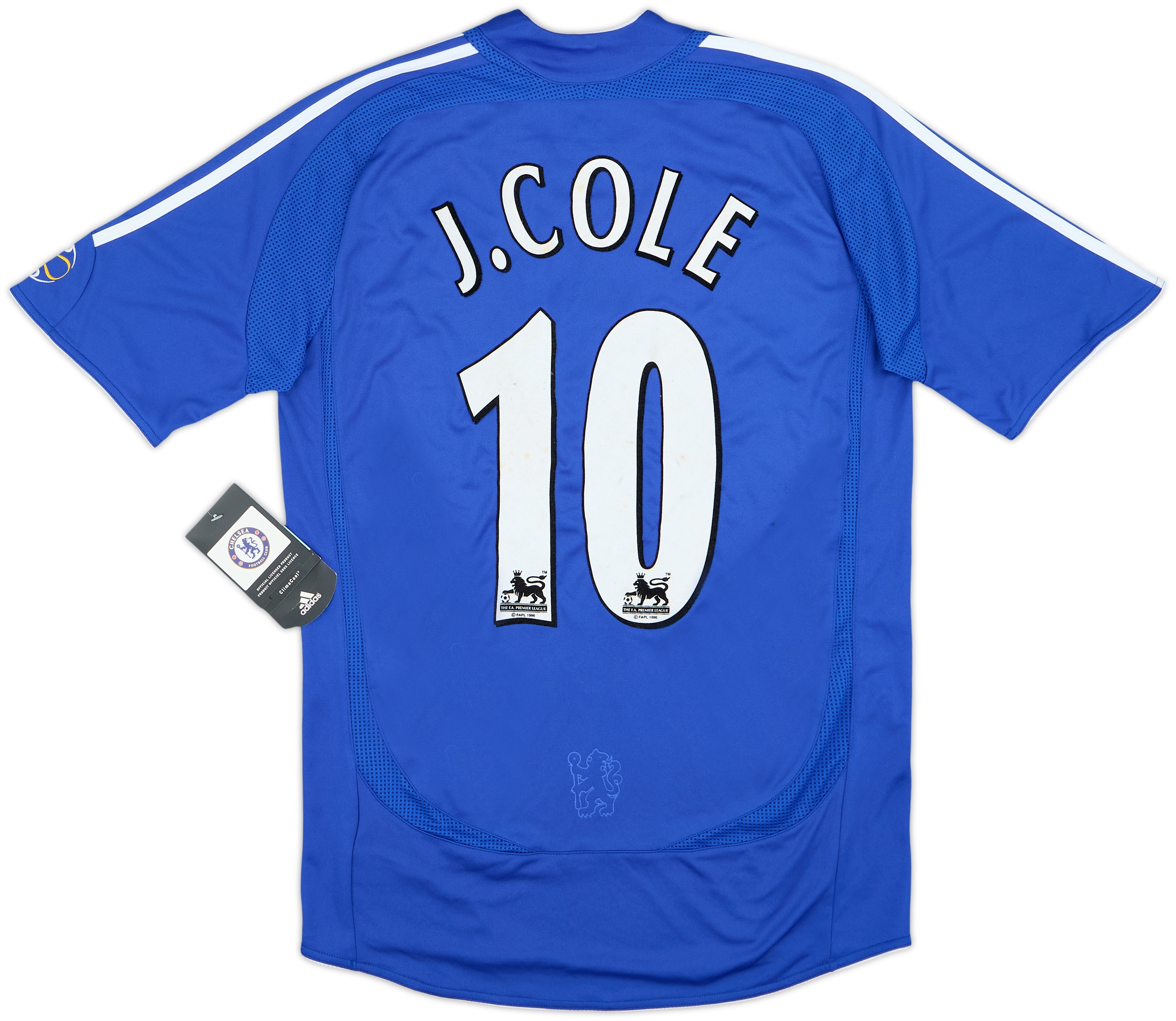 2006-08 Chelsea Home Shirt J.Cole #10 (S)