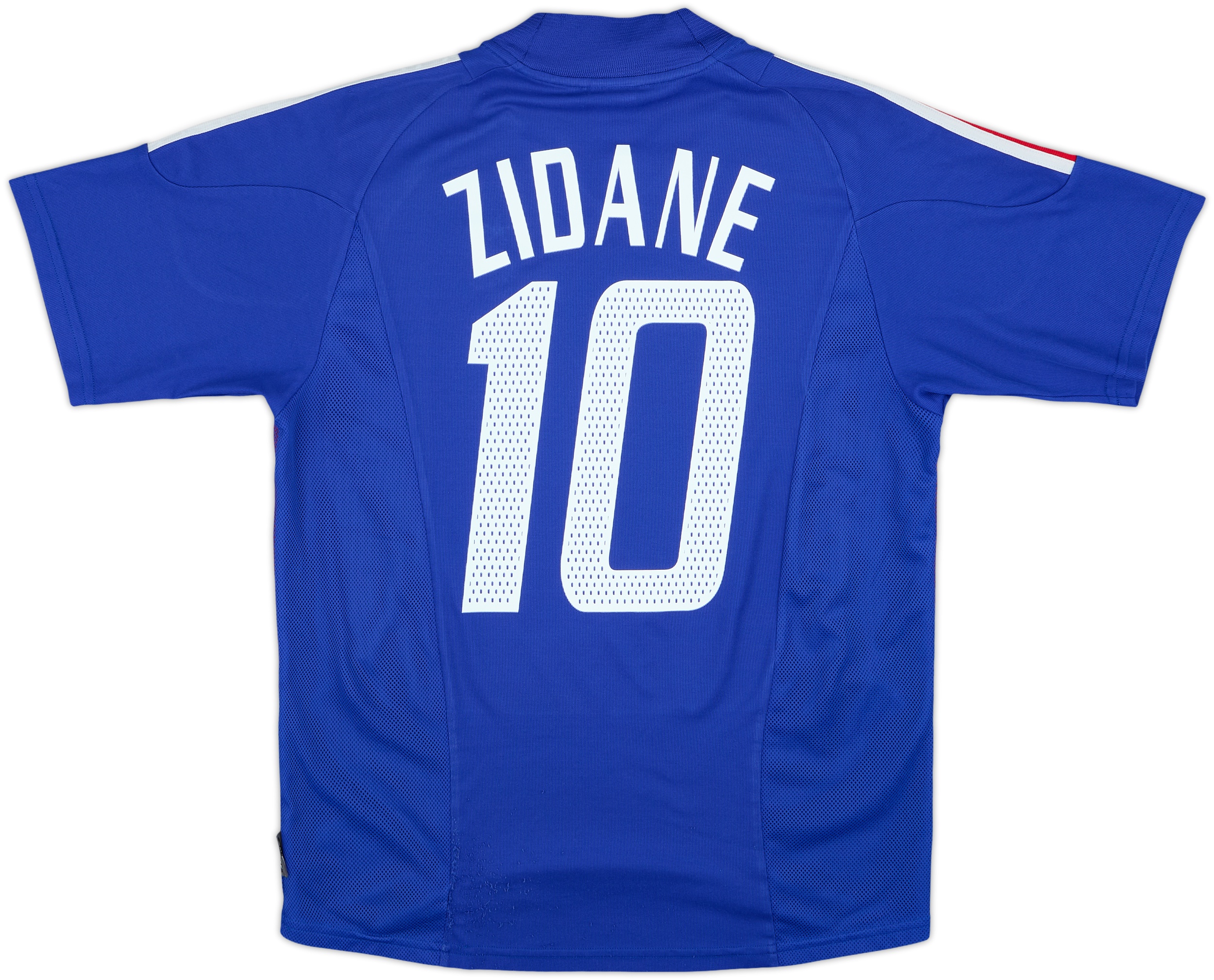 2002-04 France Home Shirt Zidane #10 - 8/10 - (L)
