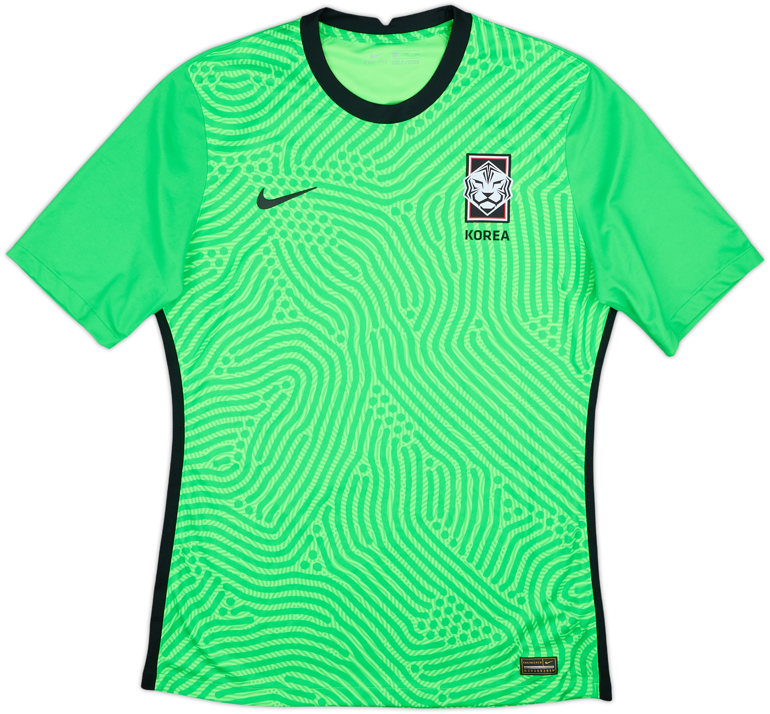 s*e様 Nike ゴールキーパーシャツ SOGAHATA 21 2020-21 South Korea Authentic S/S GK Shirt - 9/10 - (XXL)