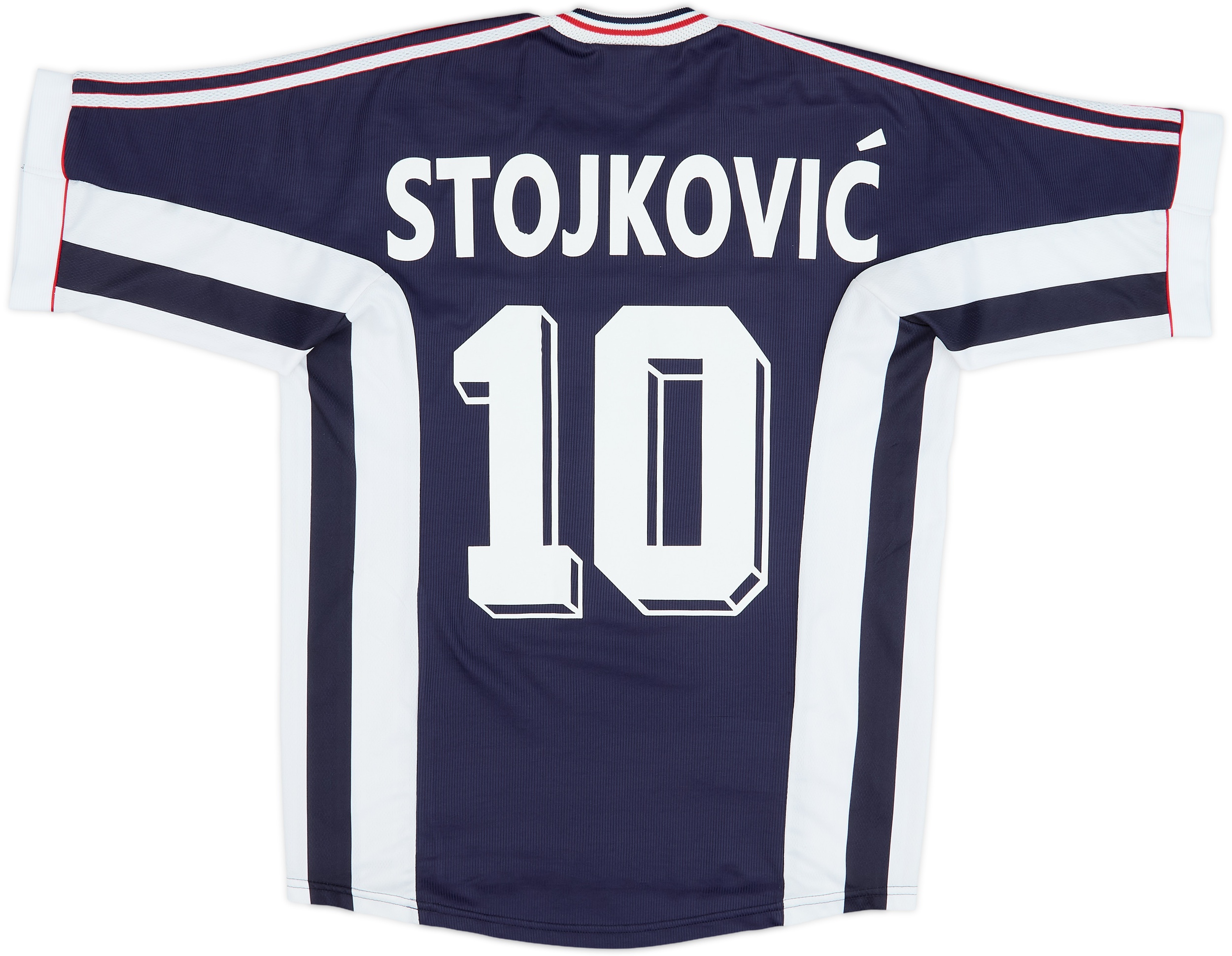 1998-99 Yugoslavia Home Shirt Stojkovic #10 - 9/10 - (M)