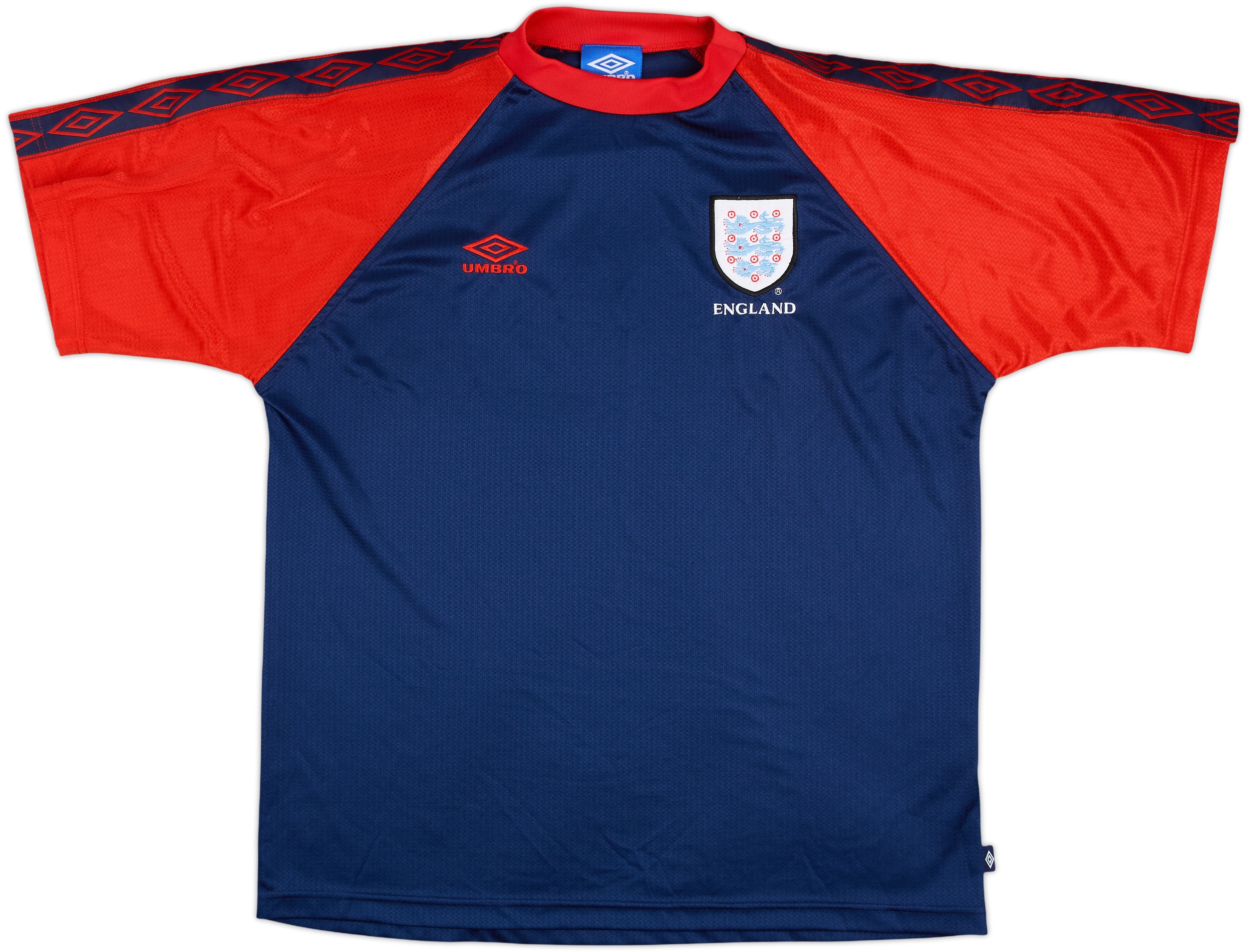 1998-00 England Umbro Training Shirt - 10/10 - (XL)