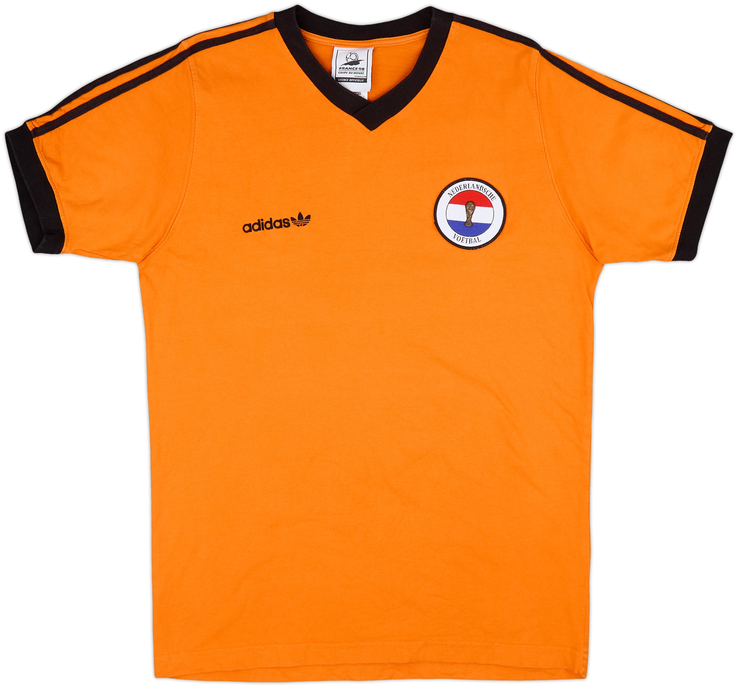 1998 Netherlands adidas World Cup Tee - 10/10 - (L)