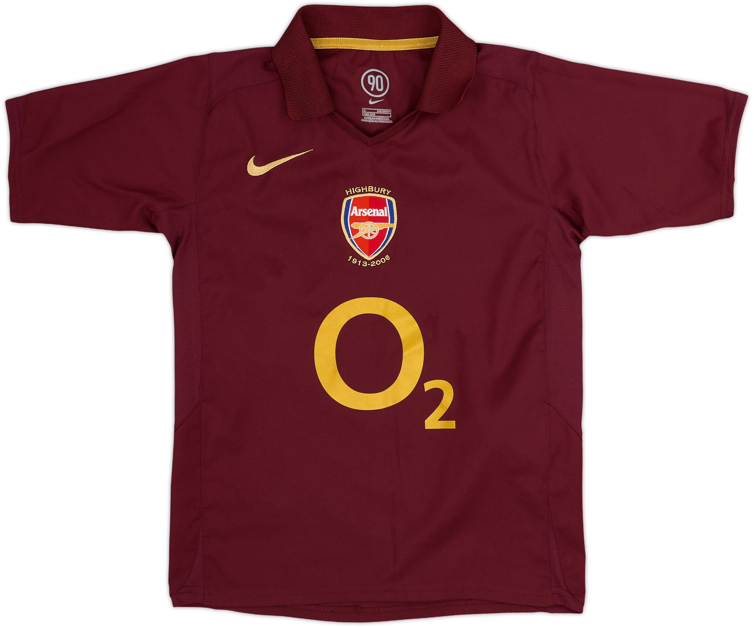 Nike 2005-06 Arsenal Home Shirt (9-10 Years)