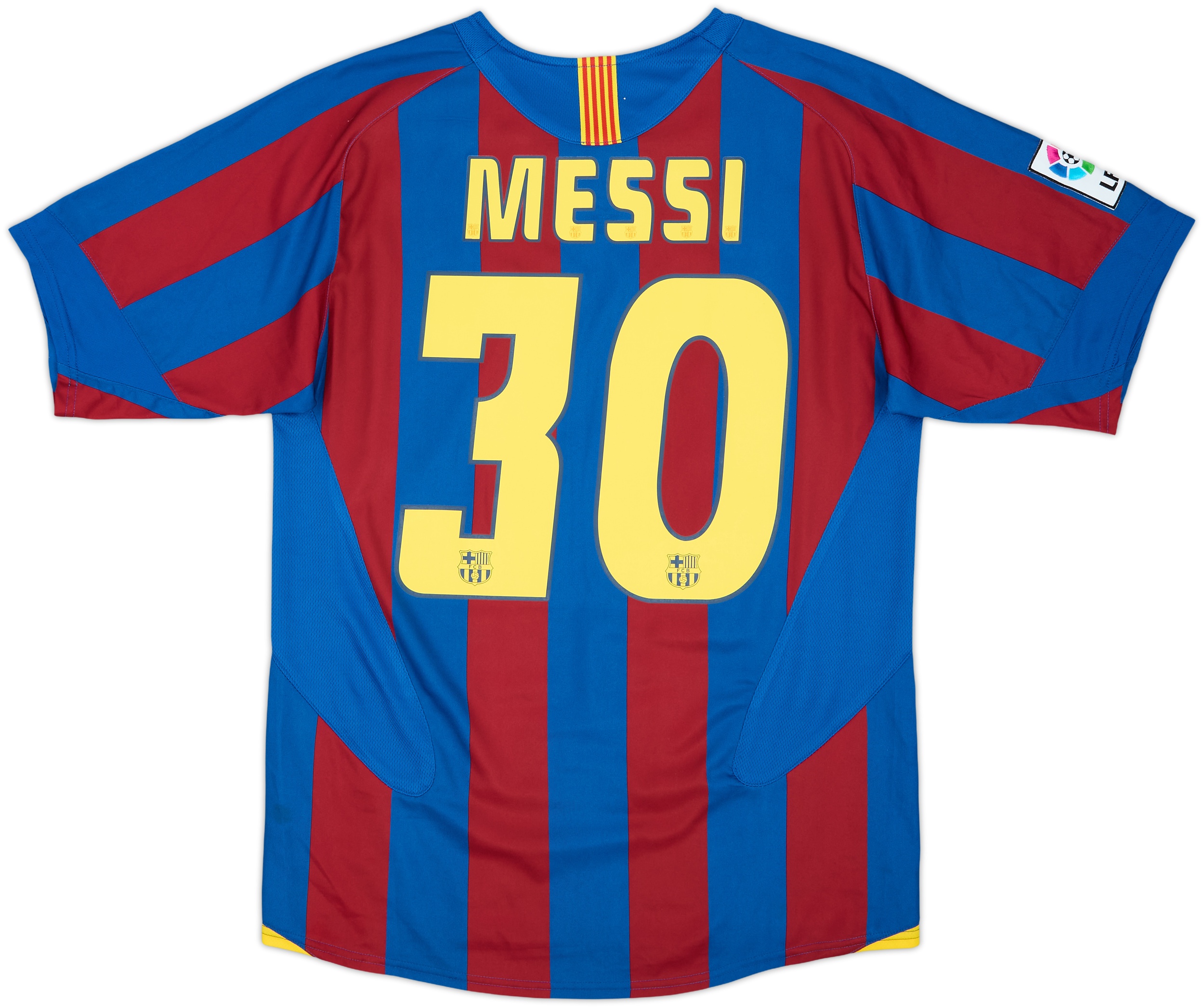 2005-06 Barcelona Home Shirt Messi #30 - 8/10 - (S)