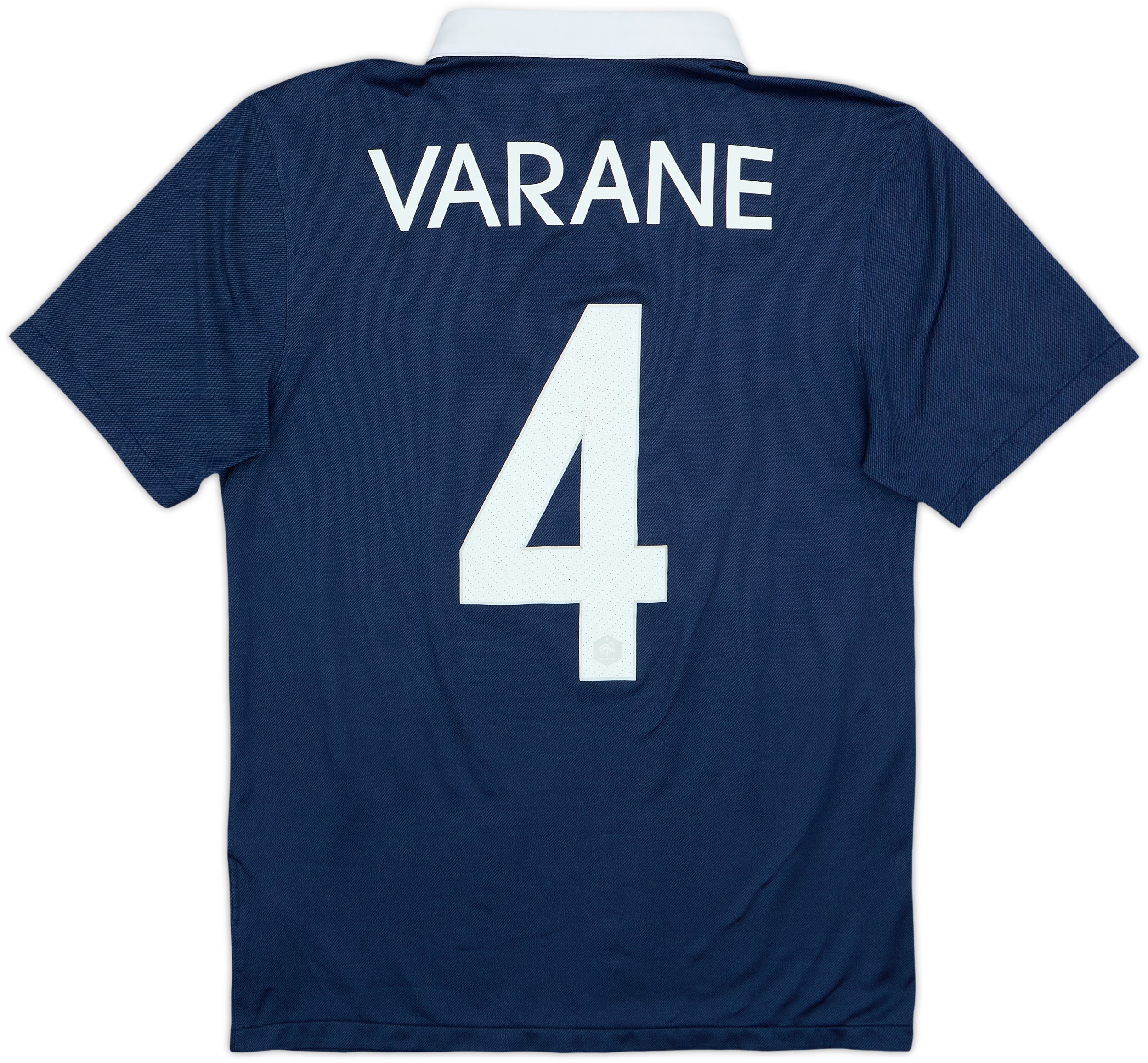 2014-15 France Home Shirt Varane #4 - 6/10 - (S)