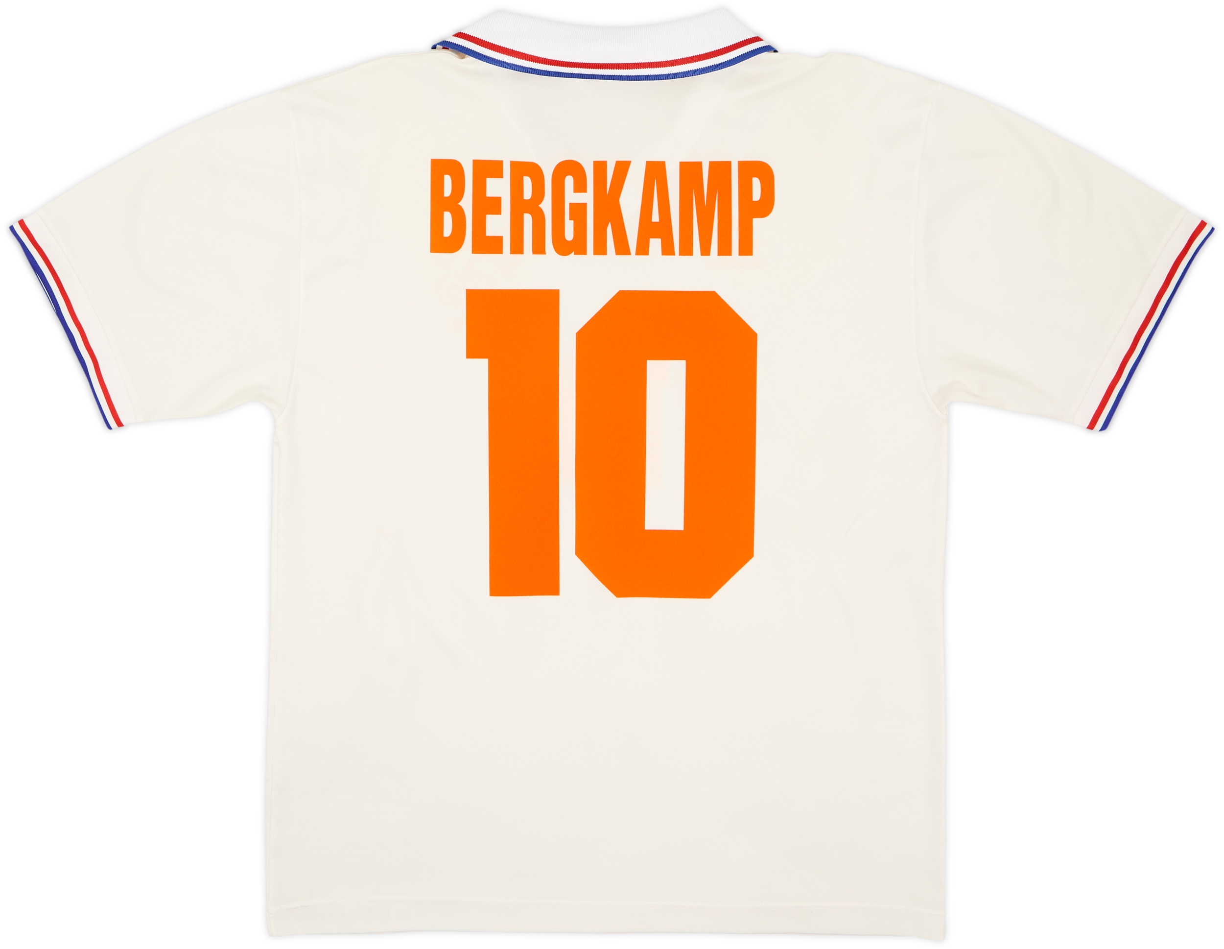1992-94 Netherlands Away Shirt Bergkamp #7 - 8/10 - (M)