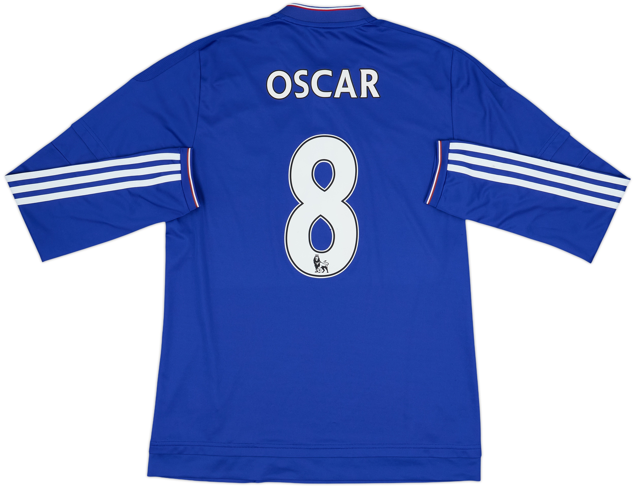 2015-16 Chelsea Home L/S Shirt Oscar #8 - 8/10 - (M)