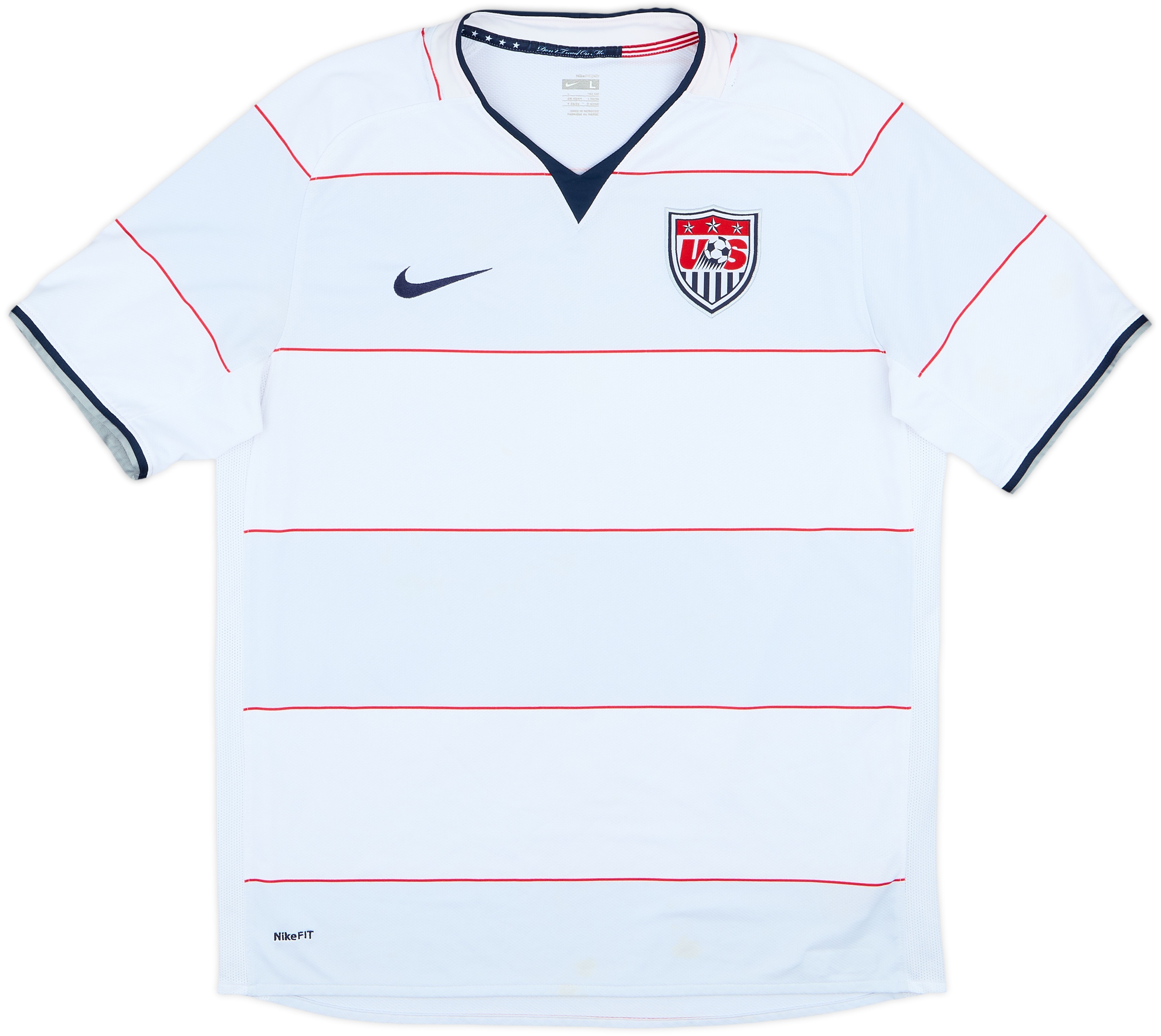 2008-09 USA Home Shirt - 6/10 - (L)