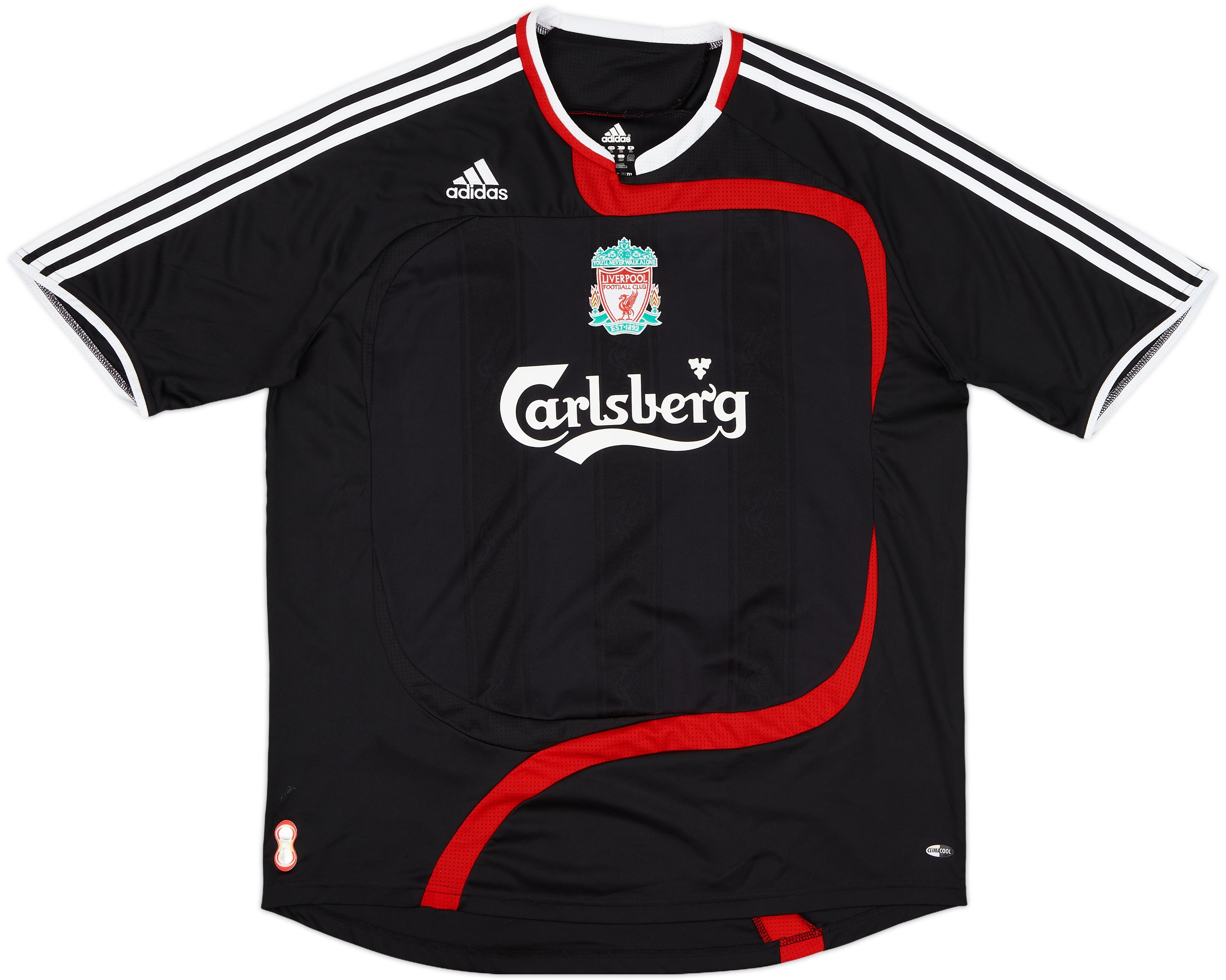 FC Liverpool ゲームシャツ　ブート品 LIVERPOOL 2008 2010 AWAY FOOTBALL SHIRT SOCCER JERSEY ADIDAS
