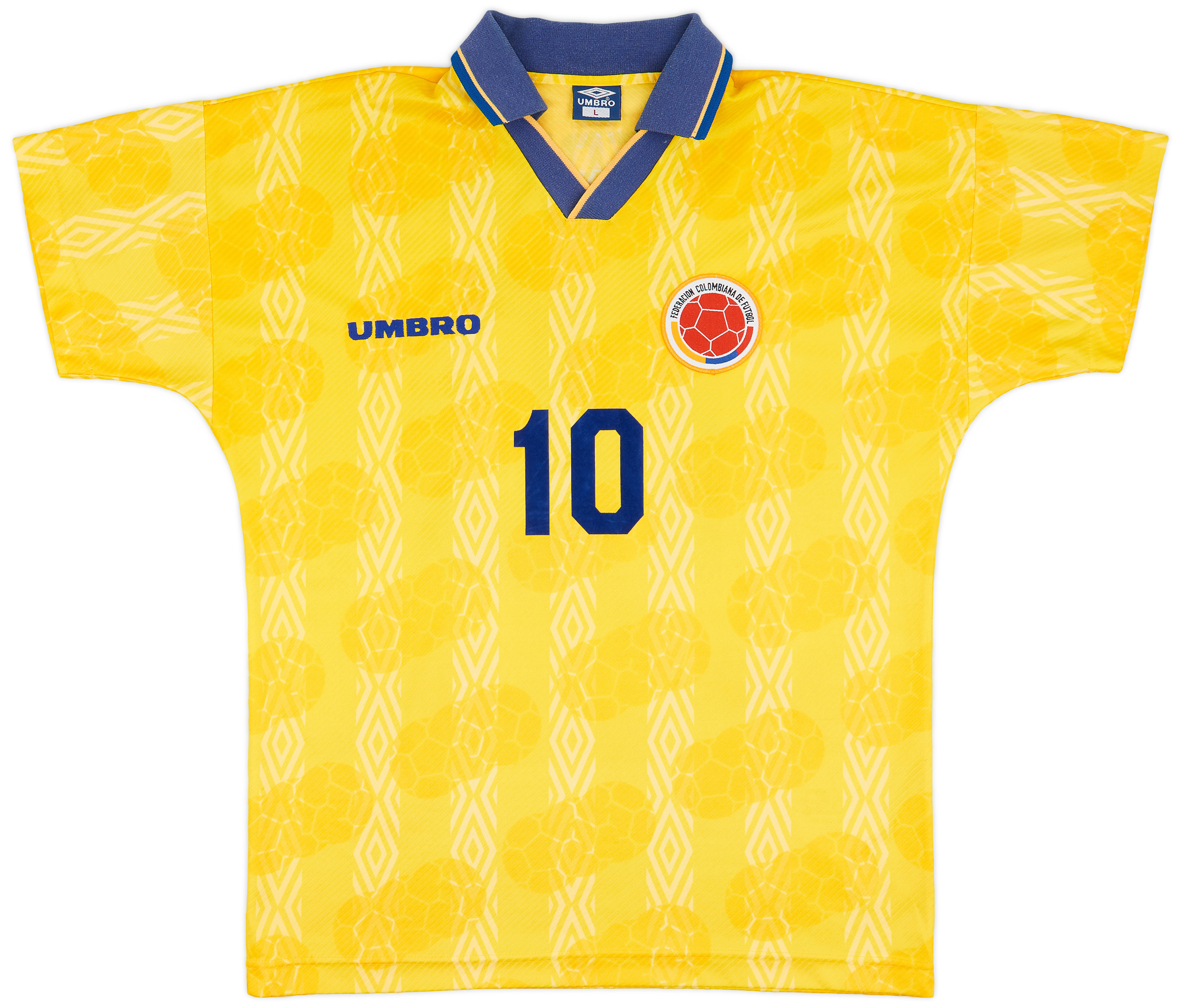 1995年 colombia代表 バルデラマ OLD UMBRO