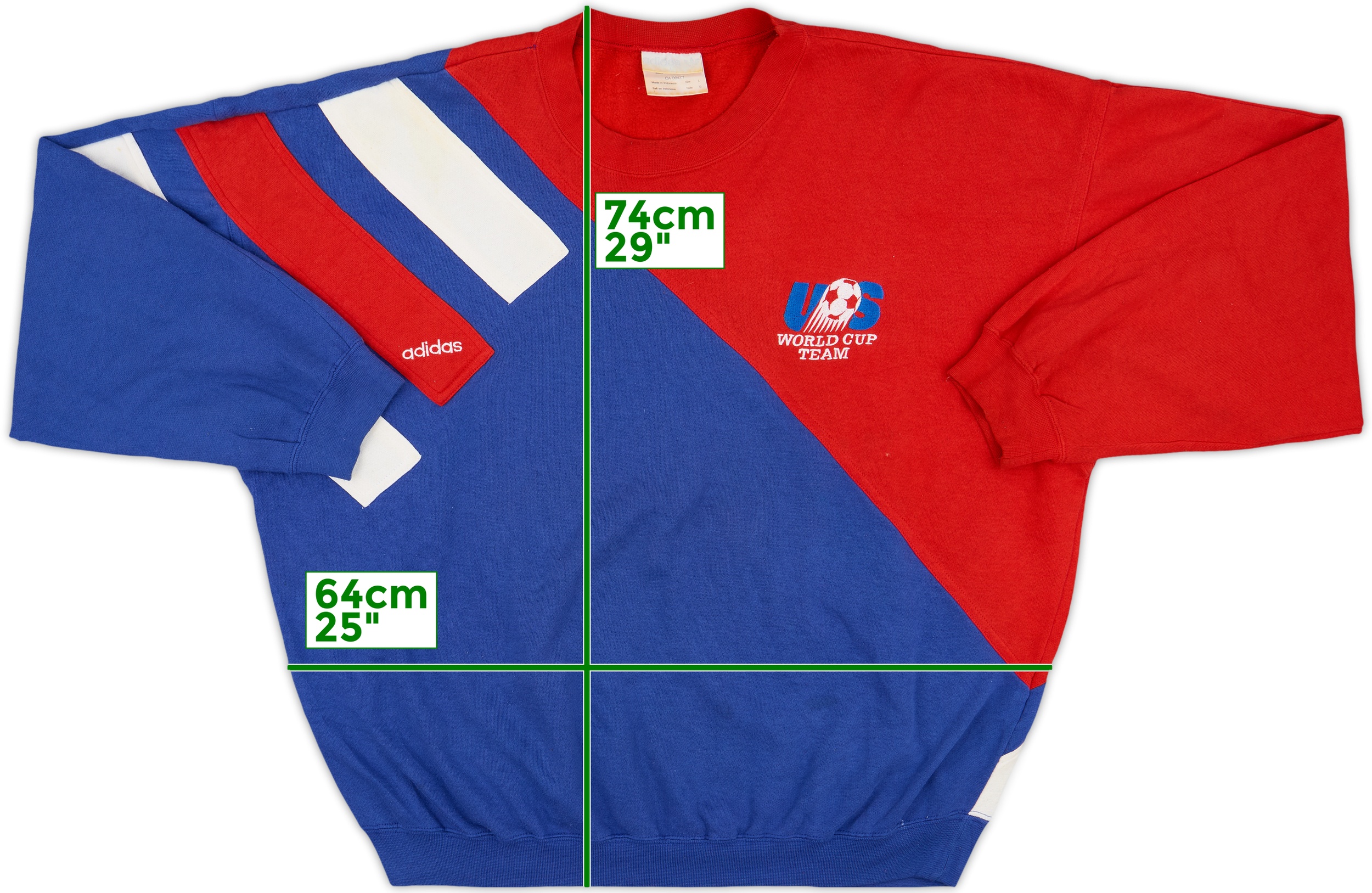 1994 USA adidas Sweat Top - 8/10 - (L)