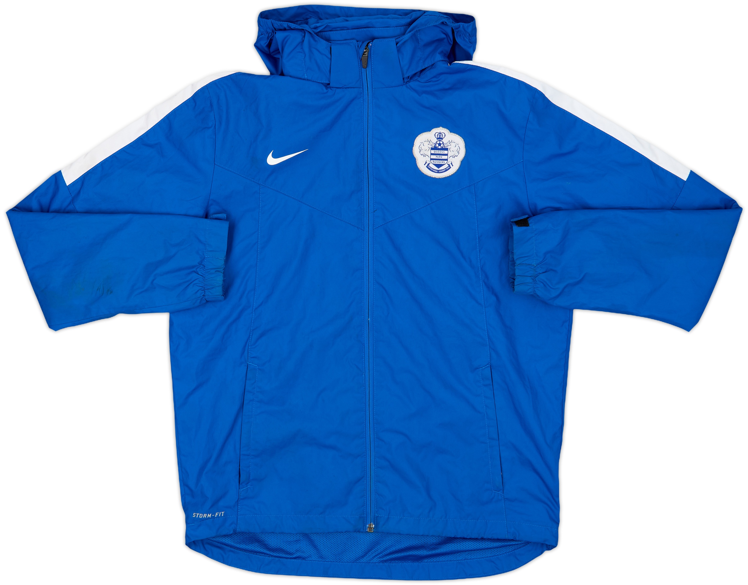 2014-15 QPR Nike Hooded Track Jacket - 7/10 - (XL.Boys)