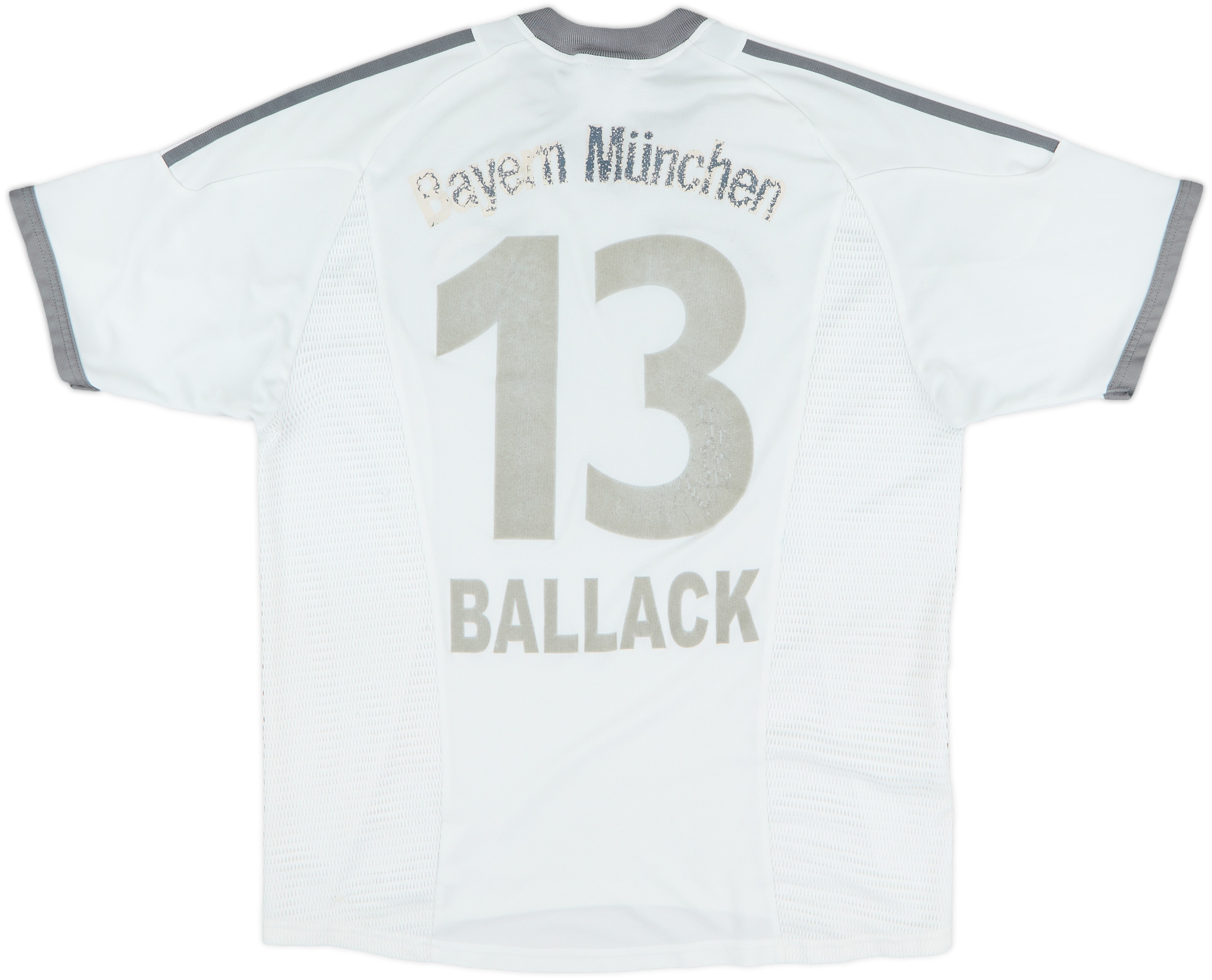 BAYERN 02/03シーズン BALLACK バラック 2002-03 Bayern Munich Away Shirt Ballack #13 - 4/10 - (L)