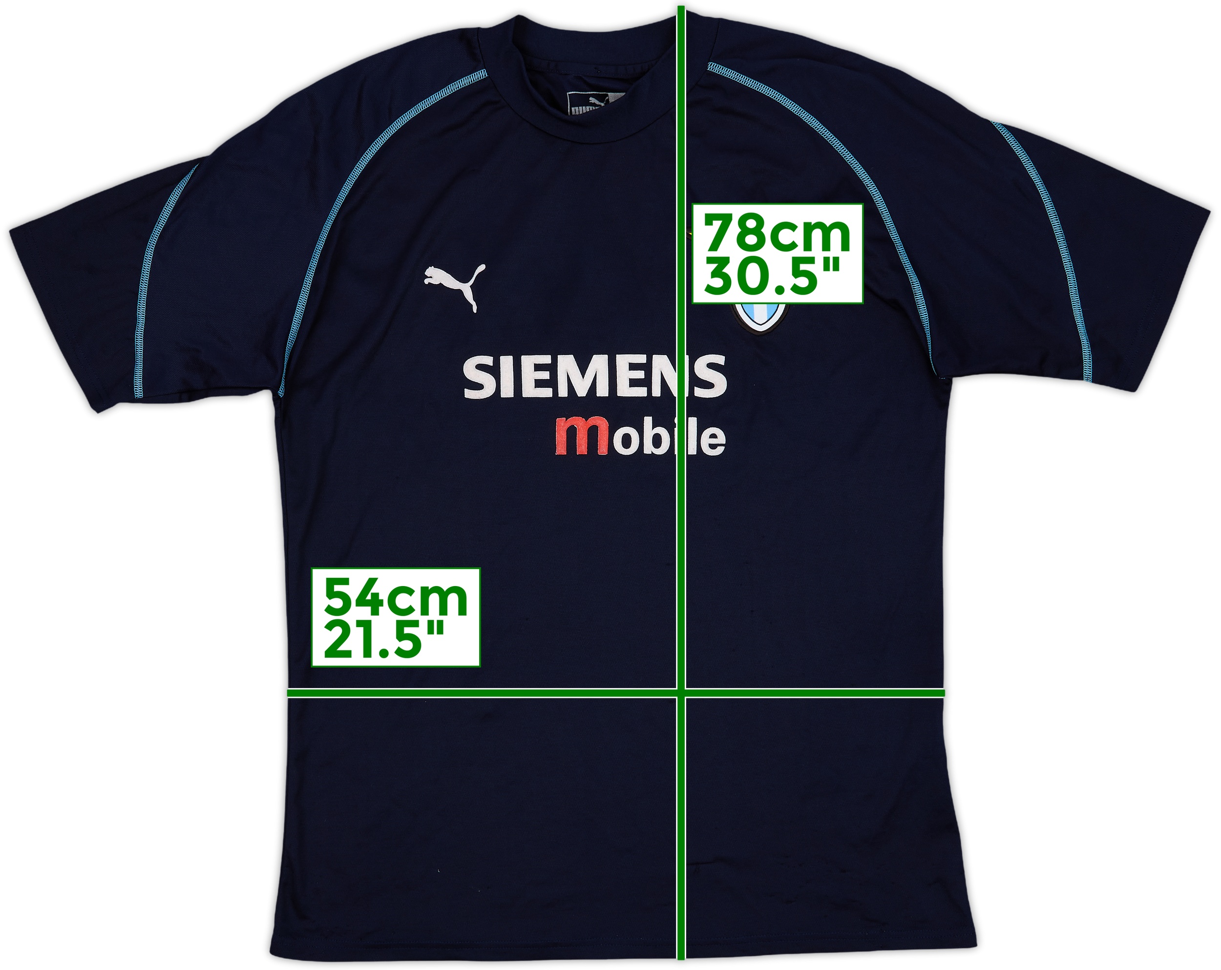 2002-03 Lazio Puma Training Shirt - 8/10 - (XL)