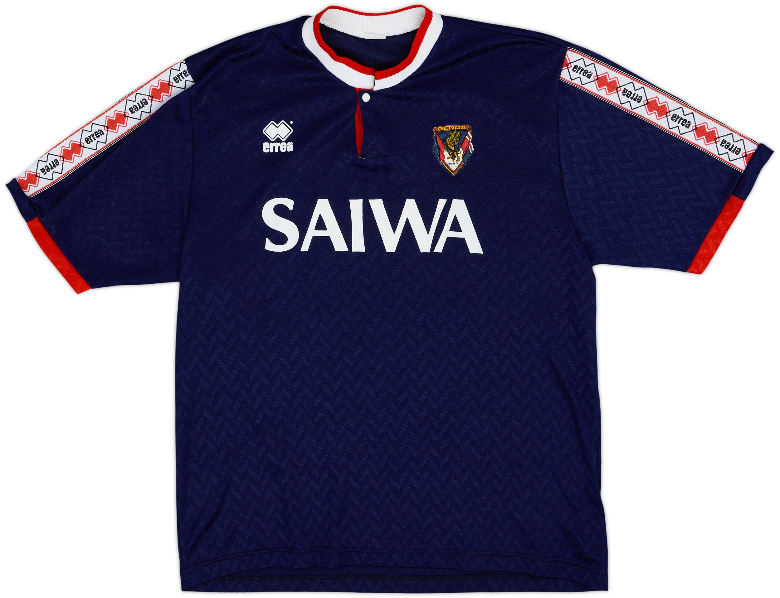 1992-94 Genoa Errea Training Shirt - 9/10 - (XL)