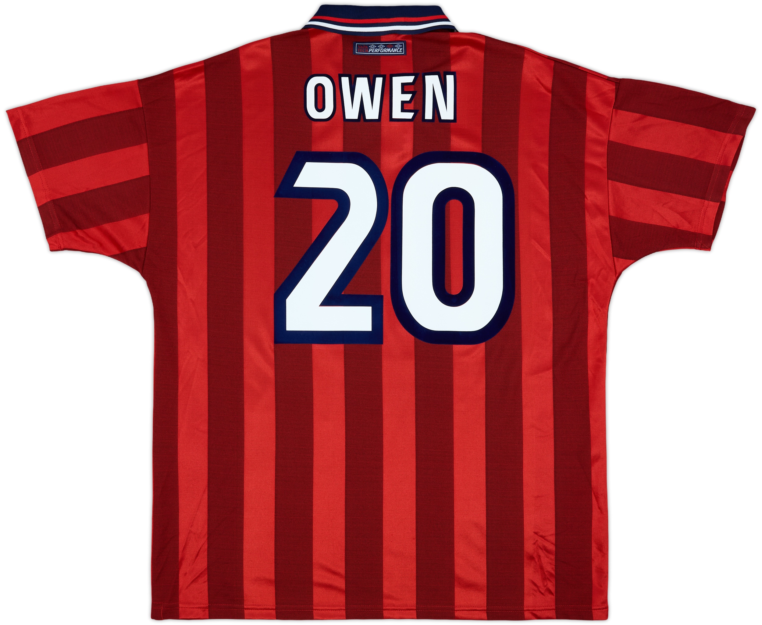 UMBRO イングランド代表 シャツ OWEN 20 UMBRO イングランド代表 OWEN 20番 サッカー ユニフォーム