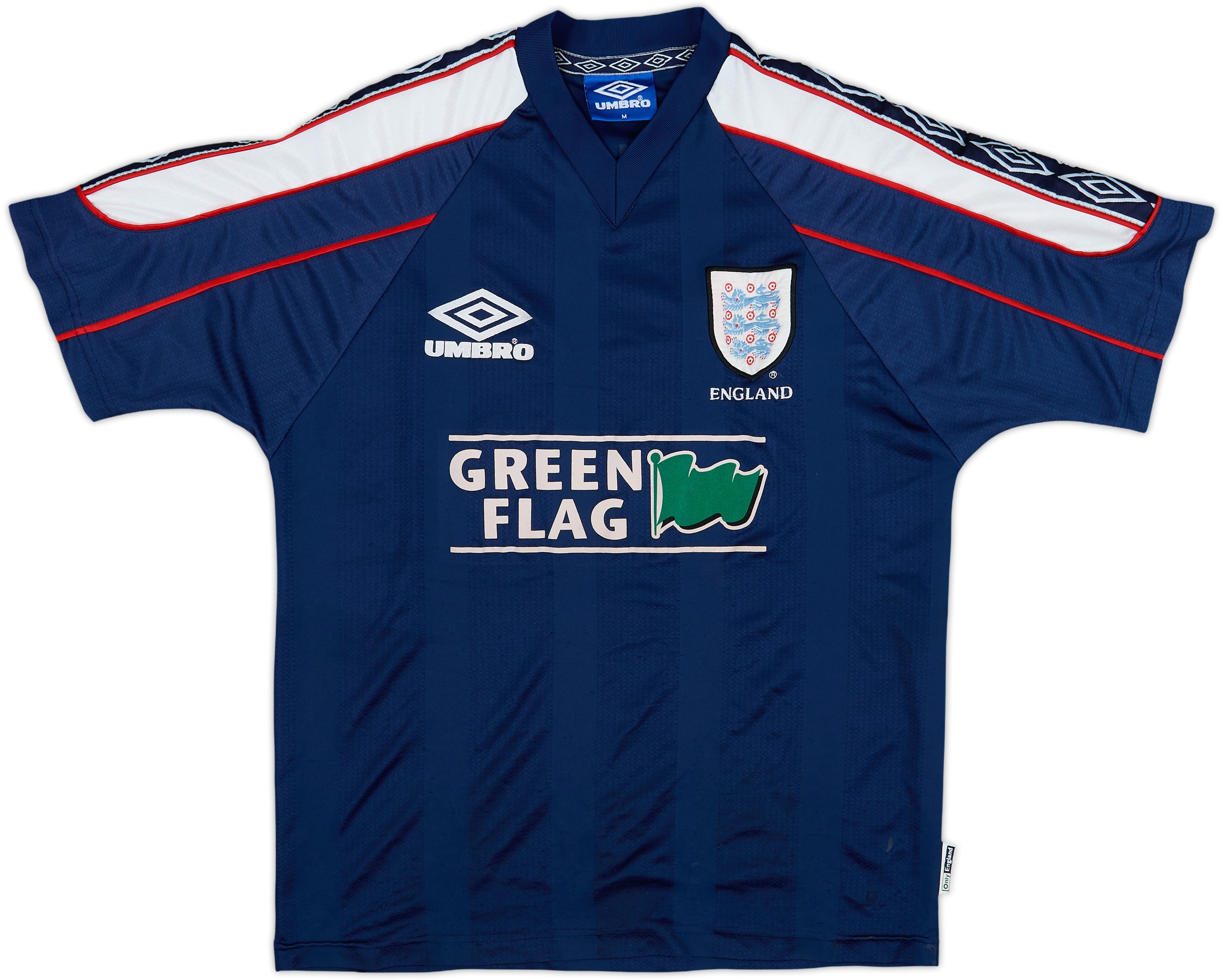 1998-00 England Umbro Training Shirt - 7/10 - (M)