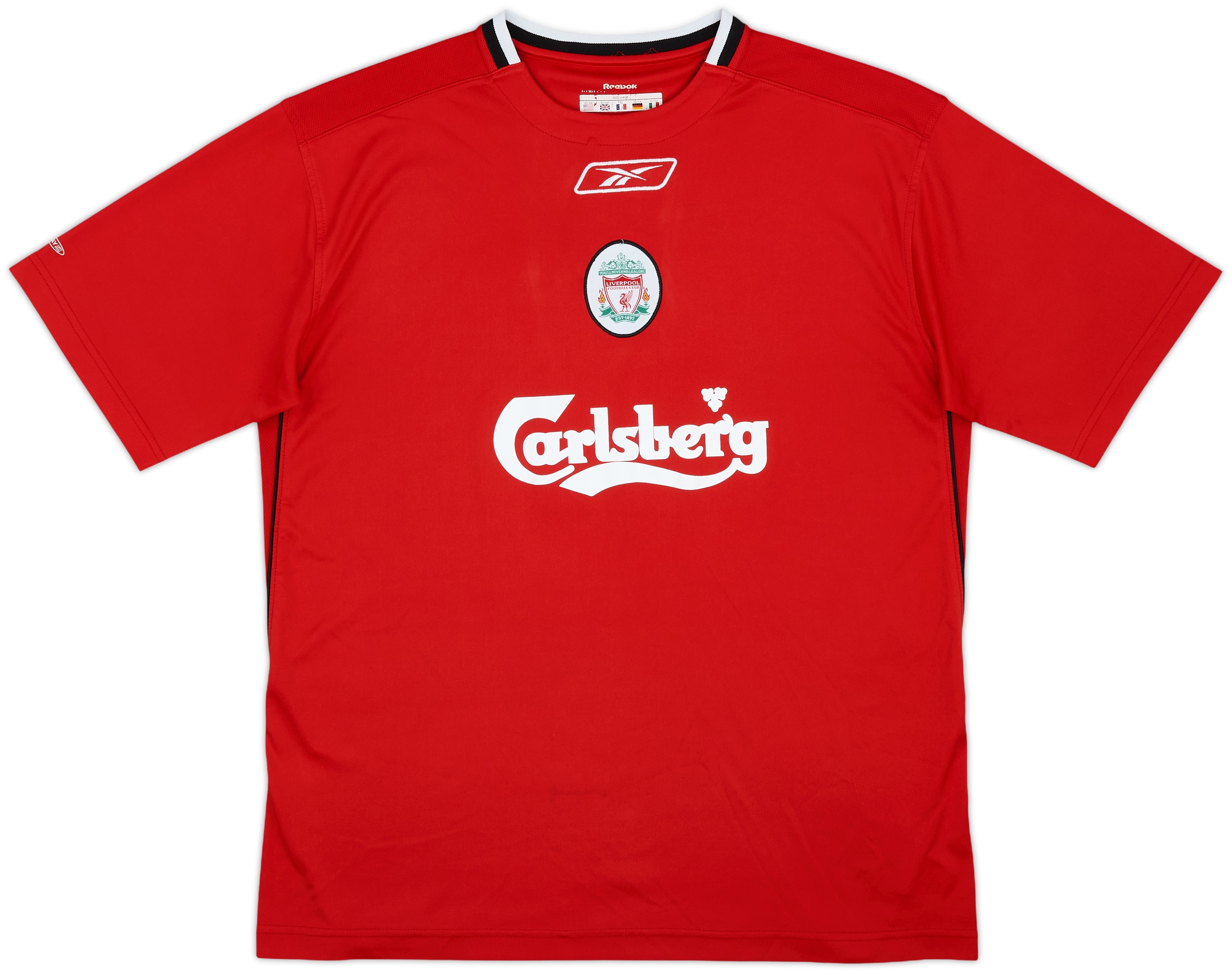 2003-04 Reebok Liverpool サッカーシャツ リヴァプール 2003-04 Reebok Liverpool サッカーシャツ リヴァプール
