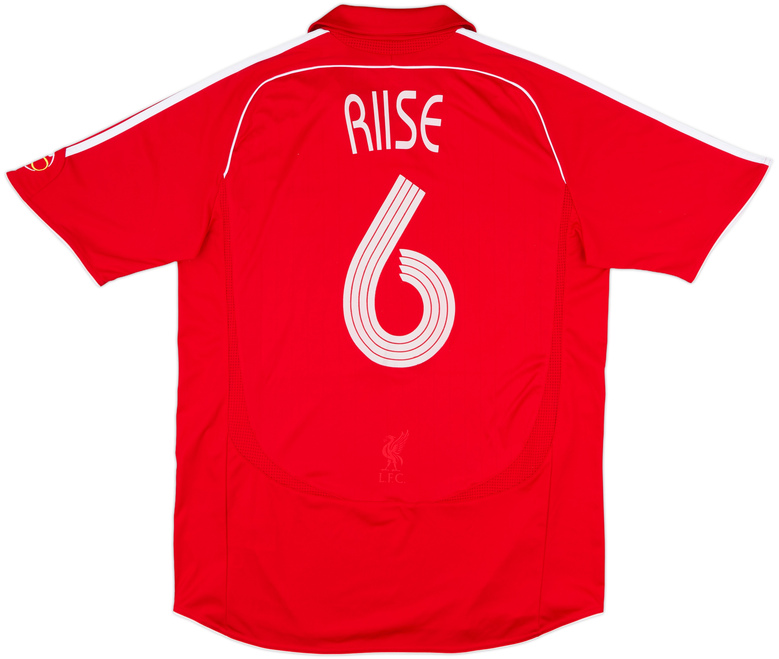 2006-08 Liverpool Home Shirt Riise #6 - 6/10 - (L)