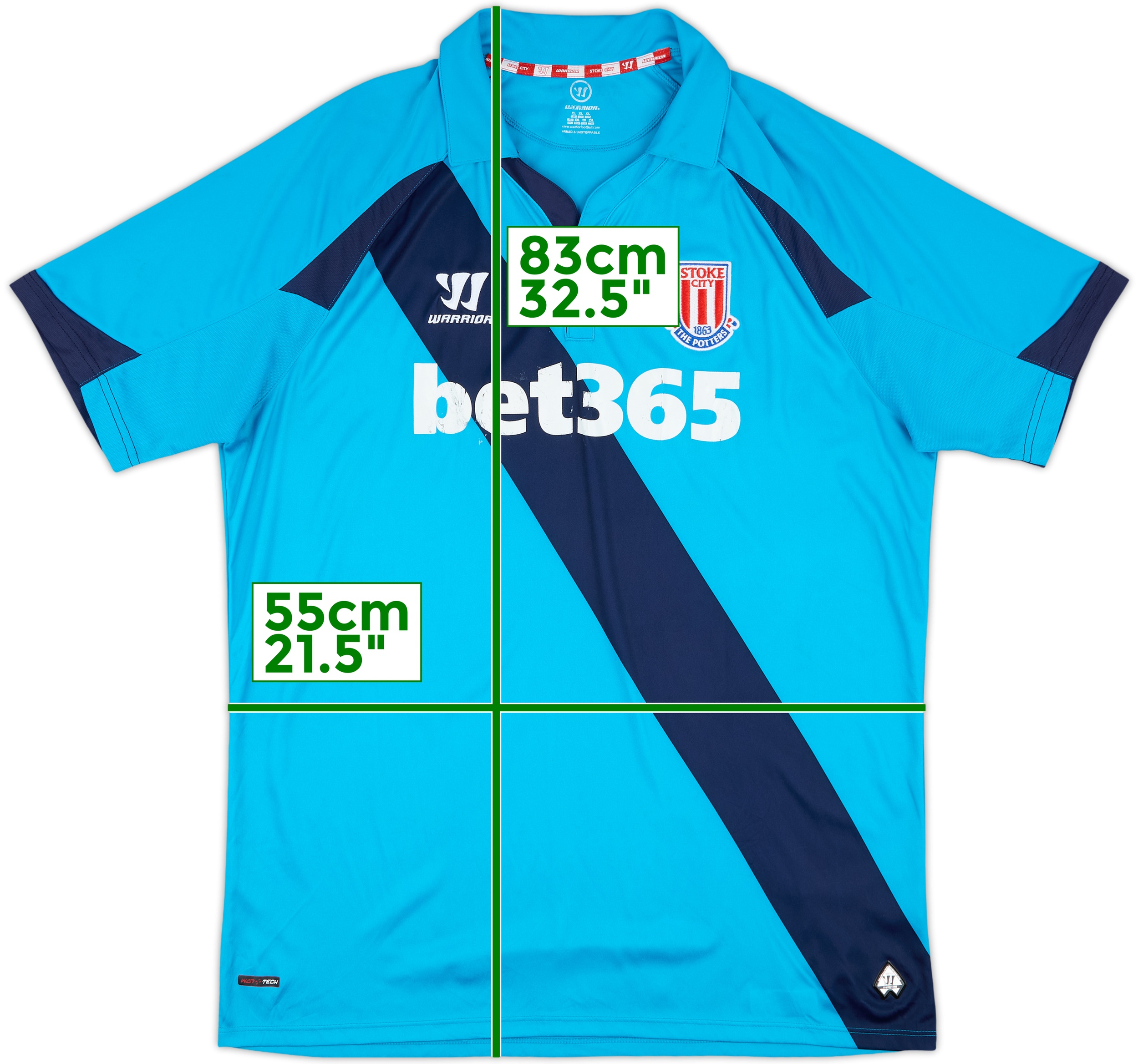 2014-15 Stoke City Away Shirt - 5/10 - (XL)