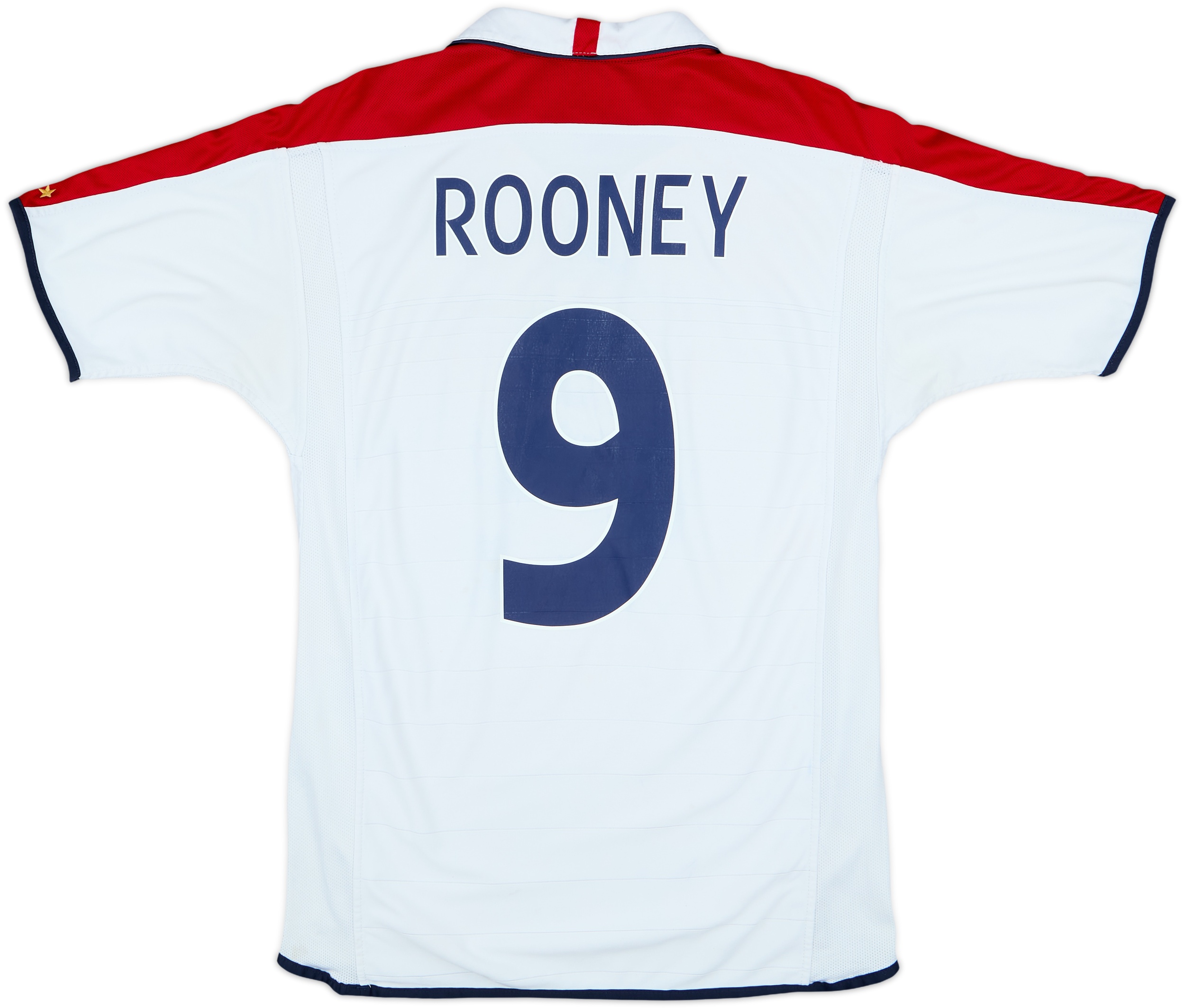 2003-05 England Home Shirt Rooney #9 - 5/10 - (M)