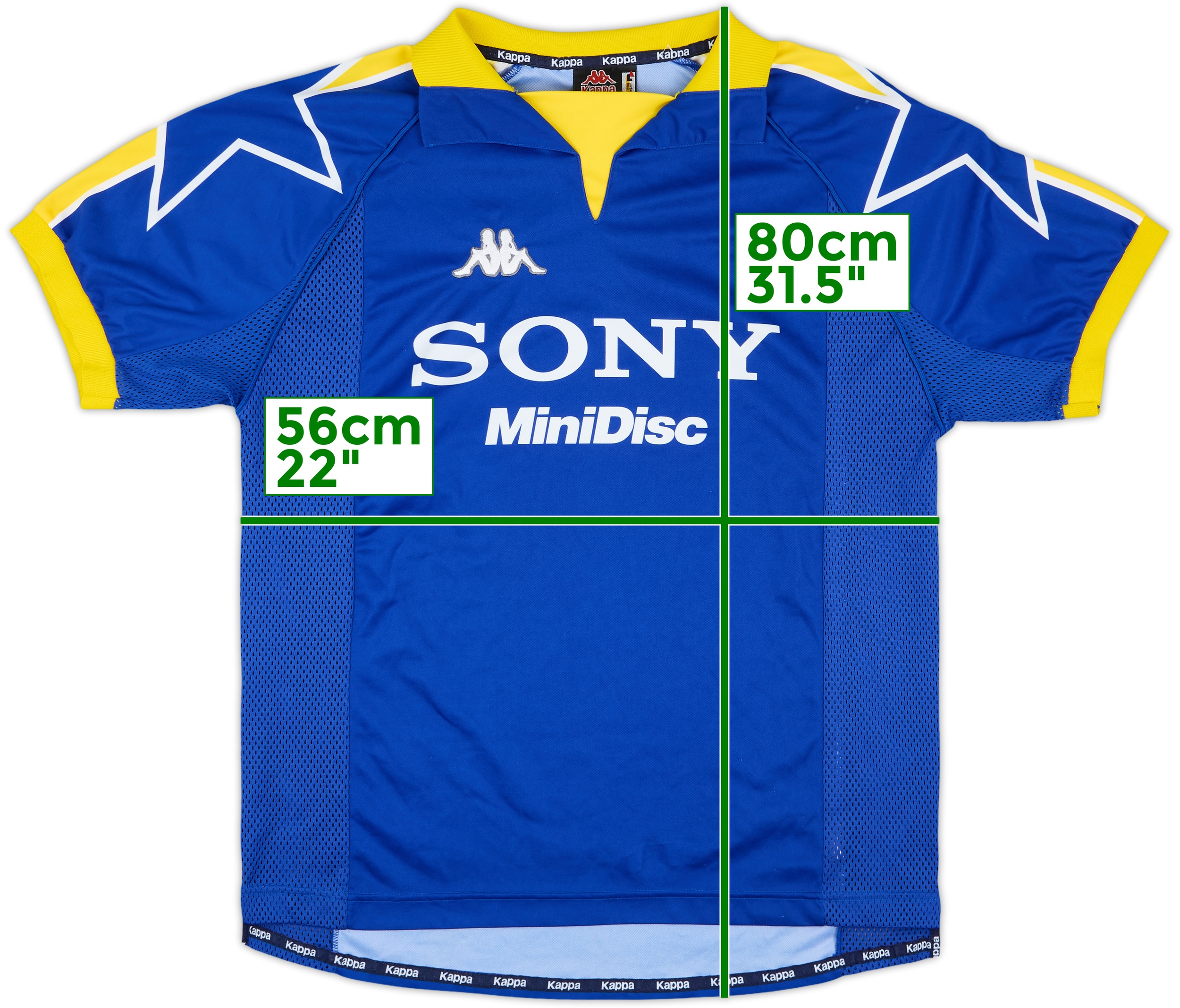 Kappa97/98” Juventusオフィシャルウィンドセット 2L 青 051124376373-