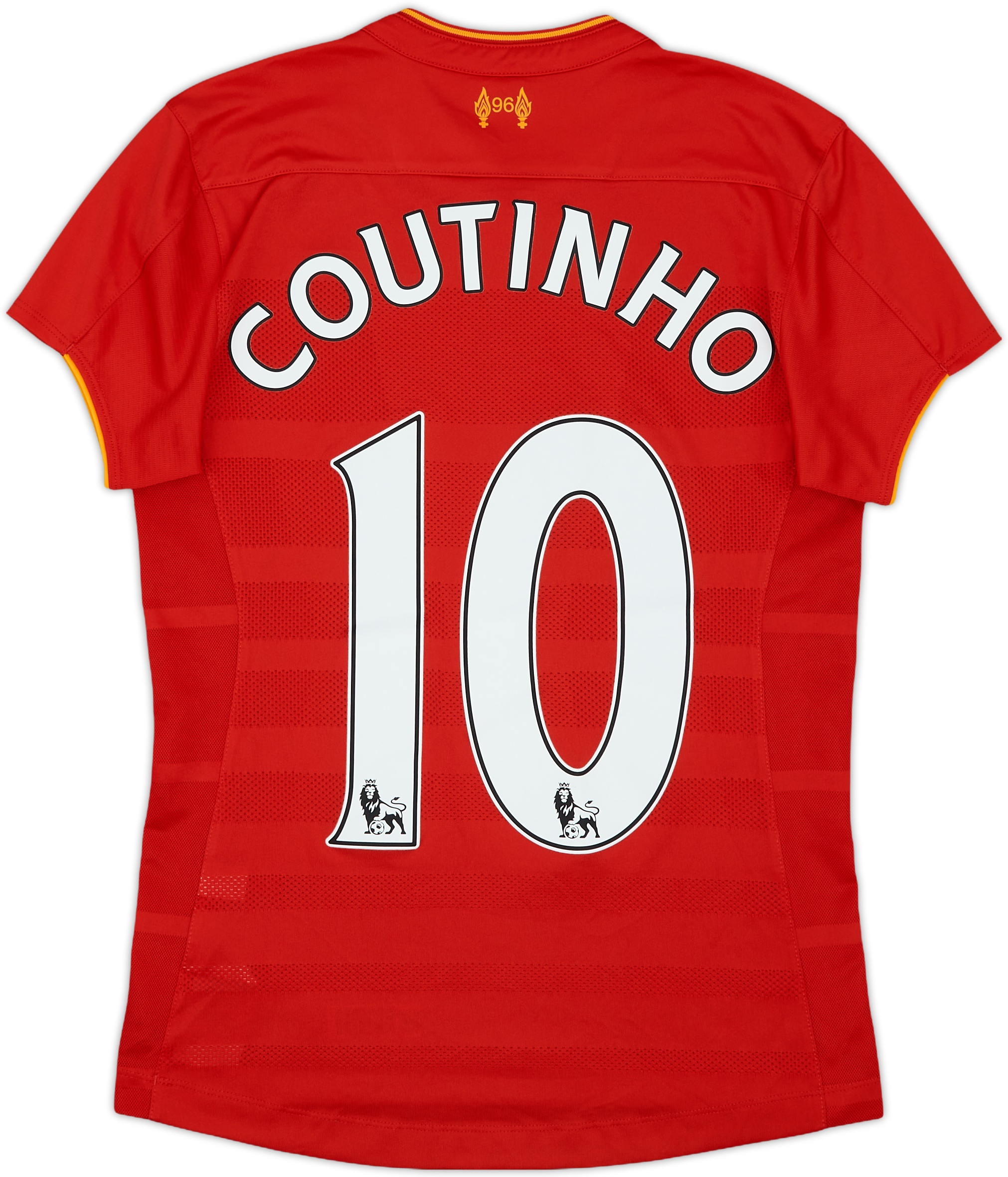2016-17 Liverpool Home Shirt Coutinho #10 - 9/10 - (Women's M) 2016-17 Liverpool Home Shirt Coutinho #10 - 9/10 - (Women's M)