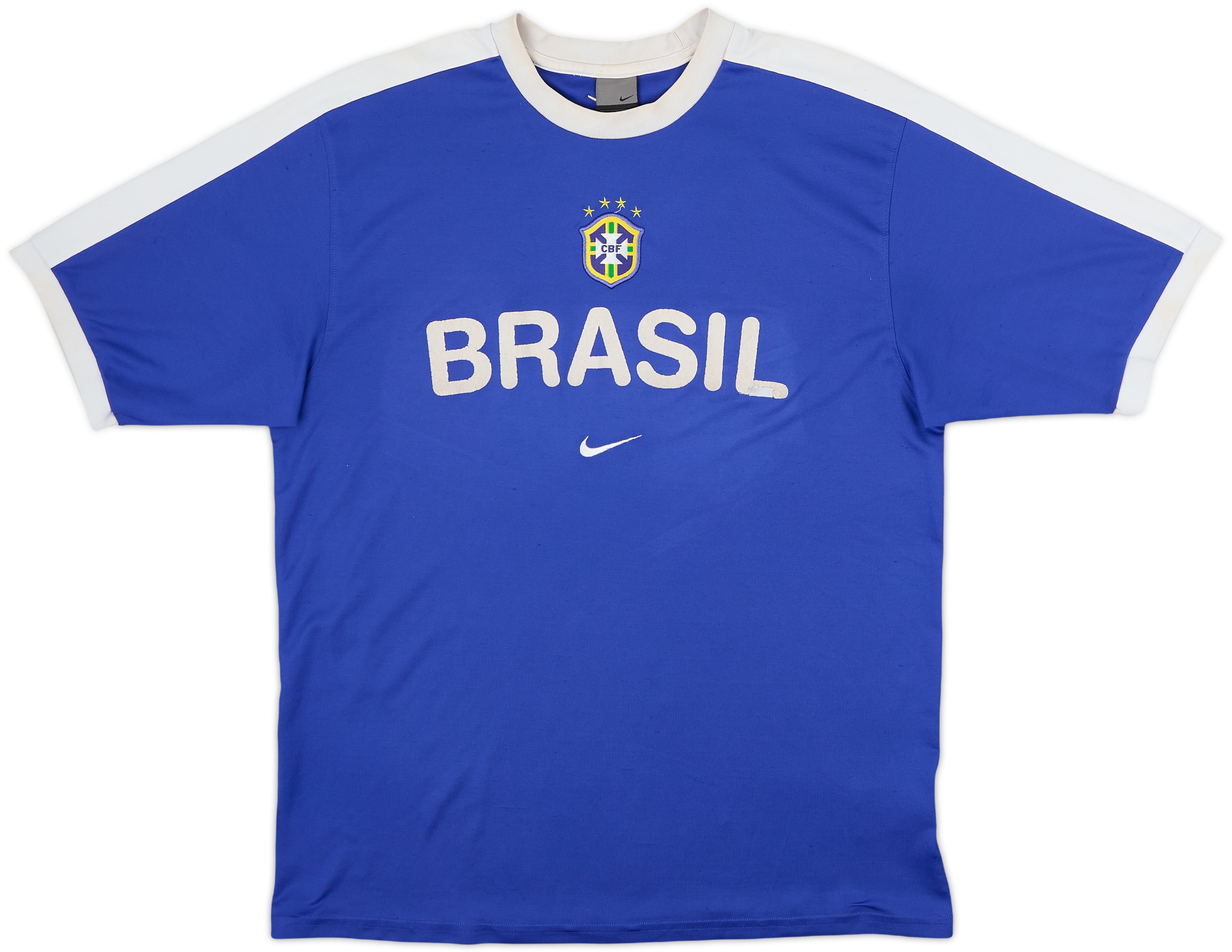 2002 Brazil Nike Training Shirt - 5/10 - (L)