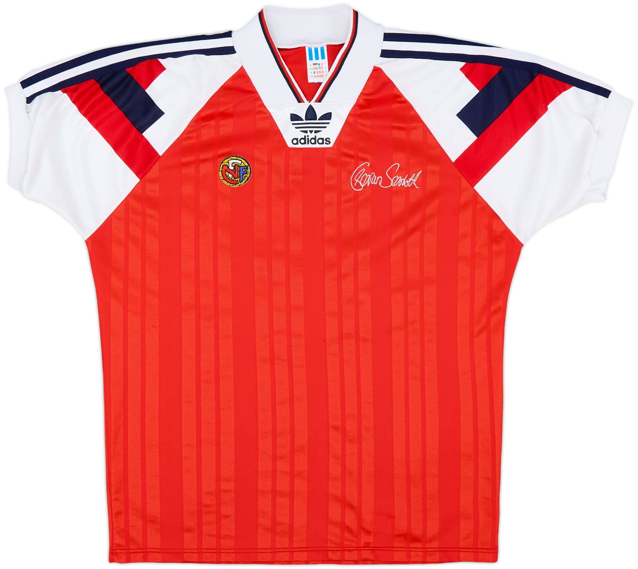 1992-94 Norway 'Goran Sørloth' Home Shirt #10 - 6/10 - (S)