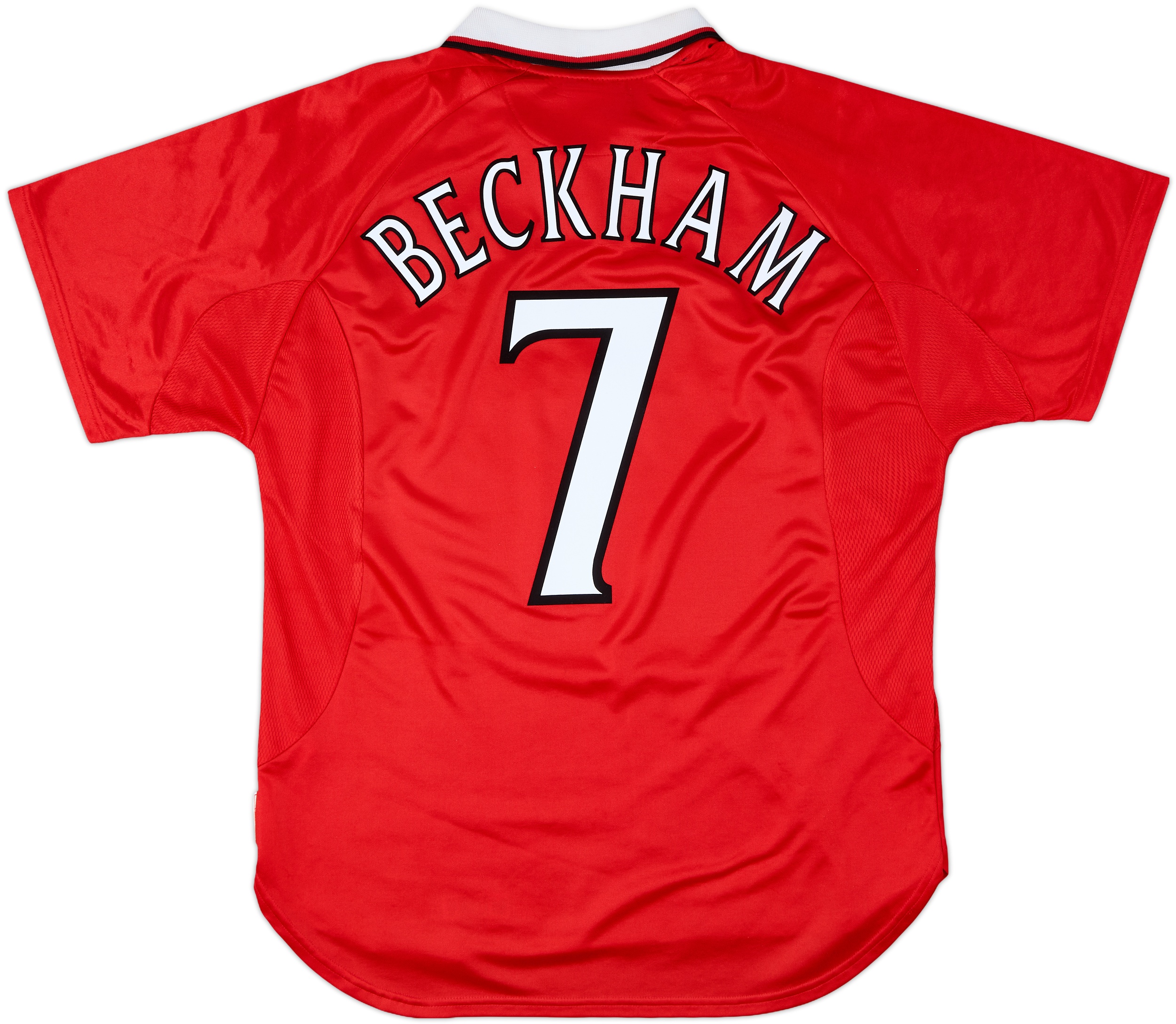 てなグッズや United Manchester 1999-00 'CL 8 - #7 Beckham Shirt Winners' ウェア