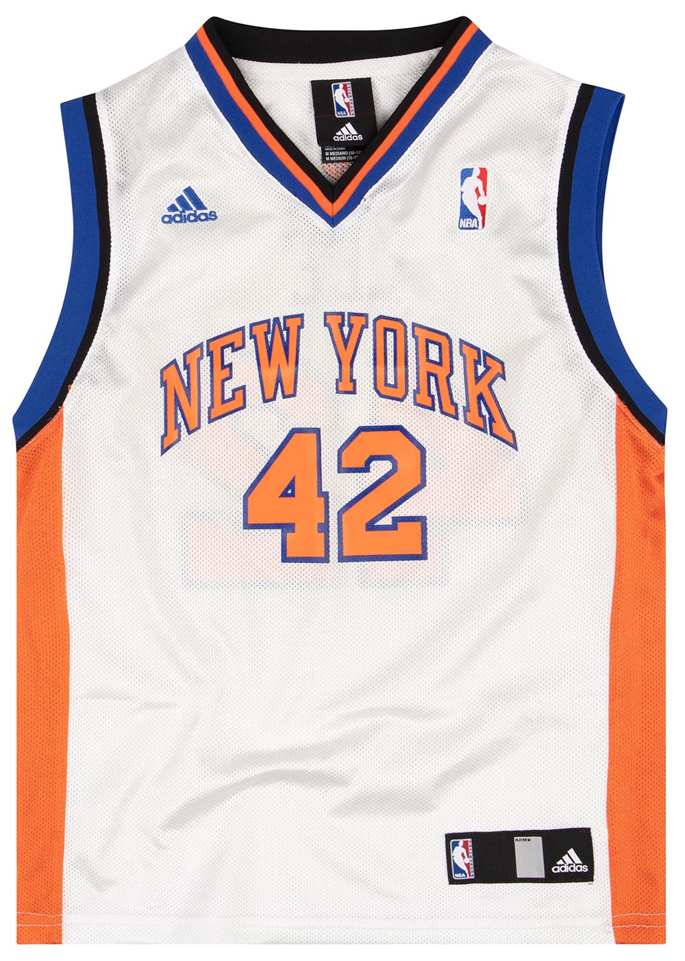 2006-10 New York Knicks Lee #42 adidas Jersey (Home) Y