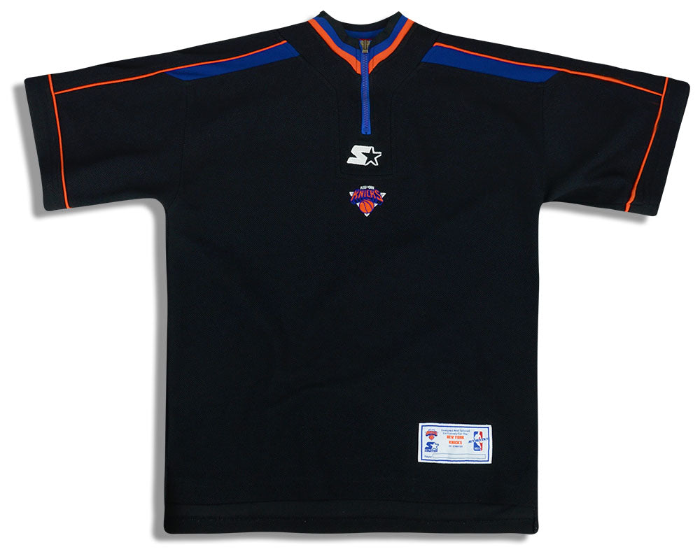 1990s Authentic New York Knicks Starter Shooting Shirt L