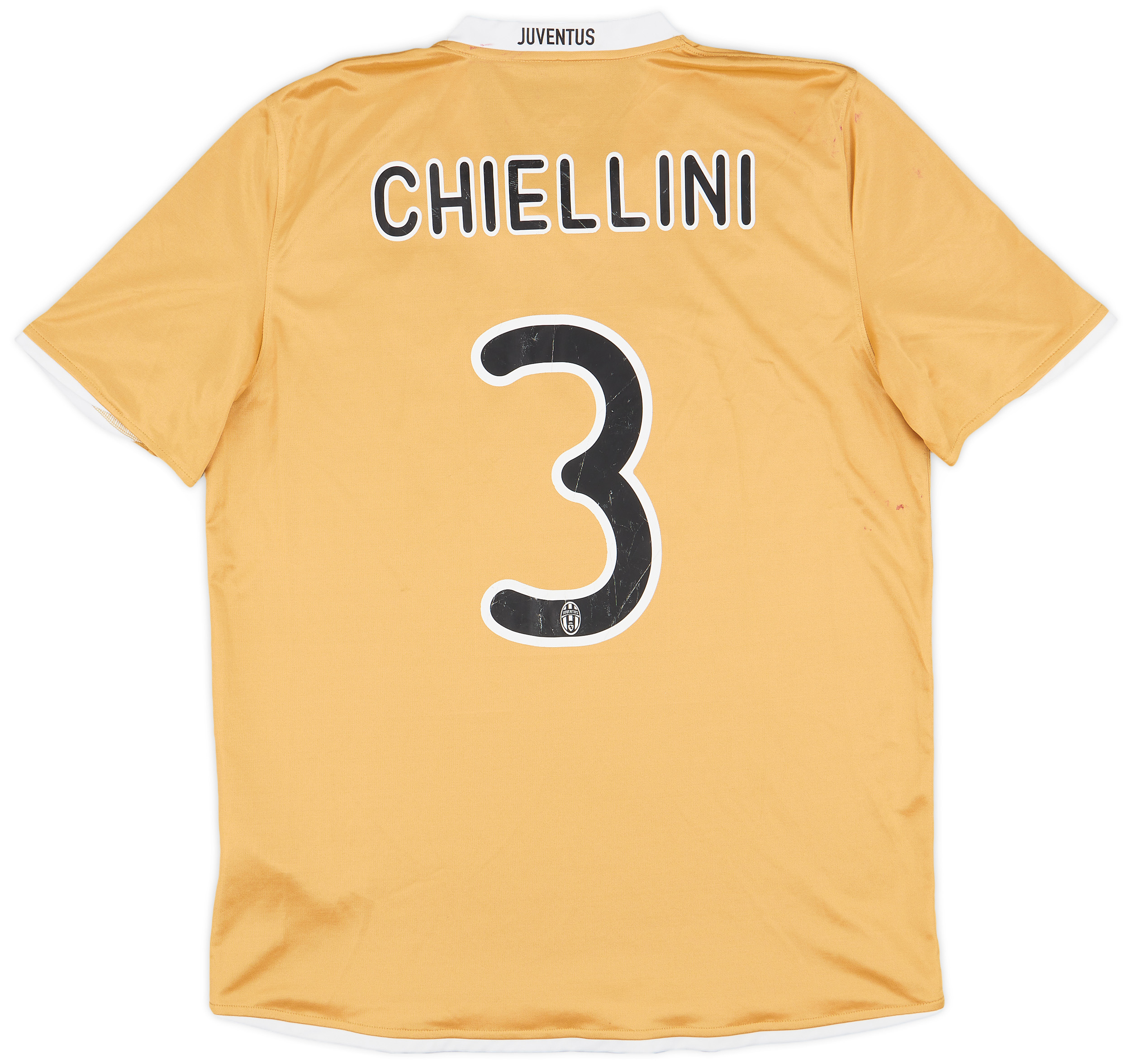 2008 09 Juventus Away Shirt Chiellini 3 4 10 L