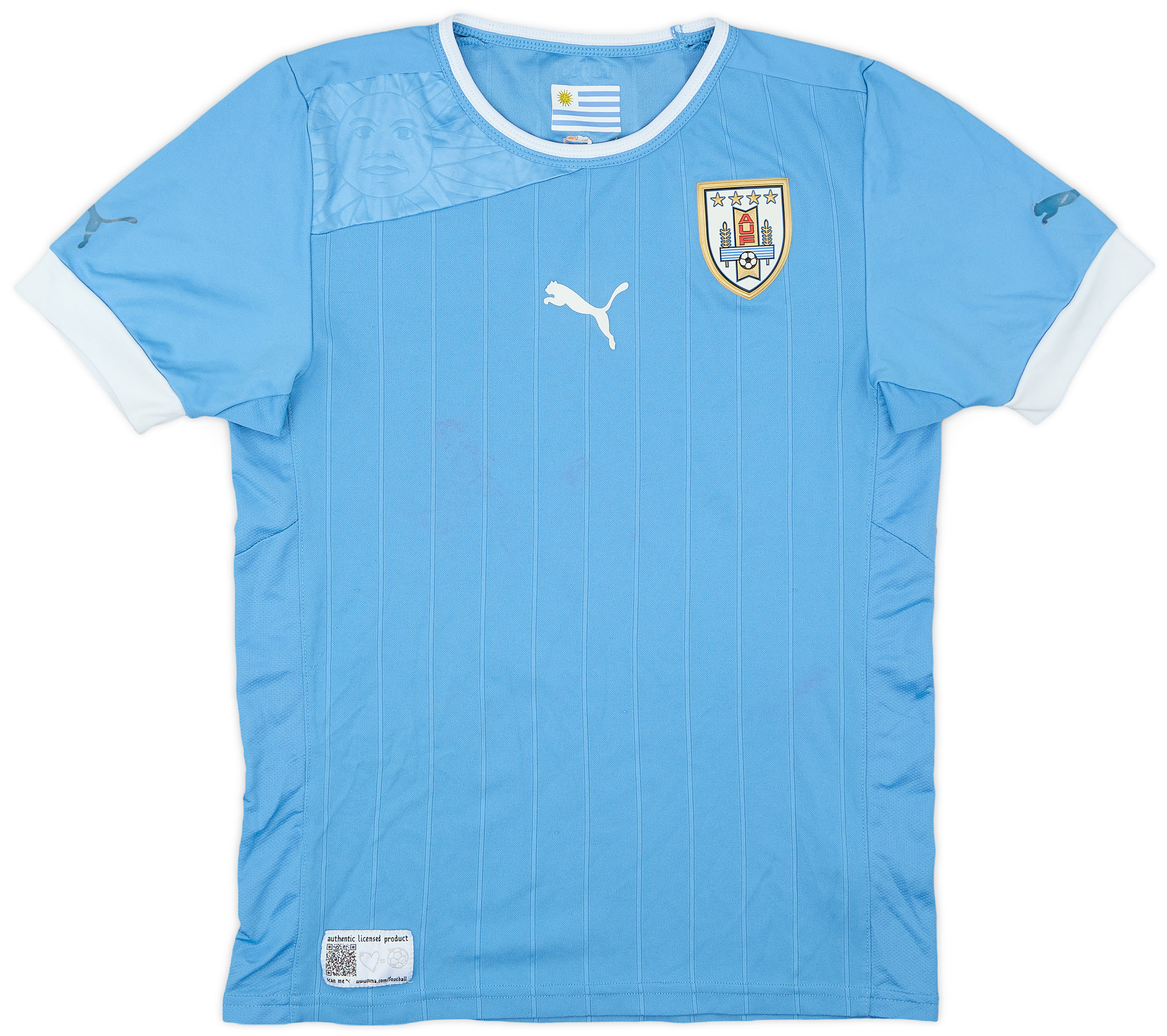 2012-14 Uruguay Authentic Home Shirt - 5/10 - (S)