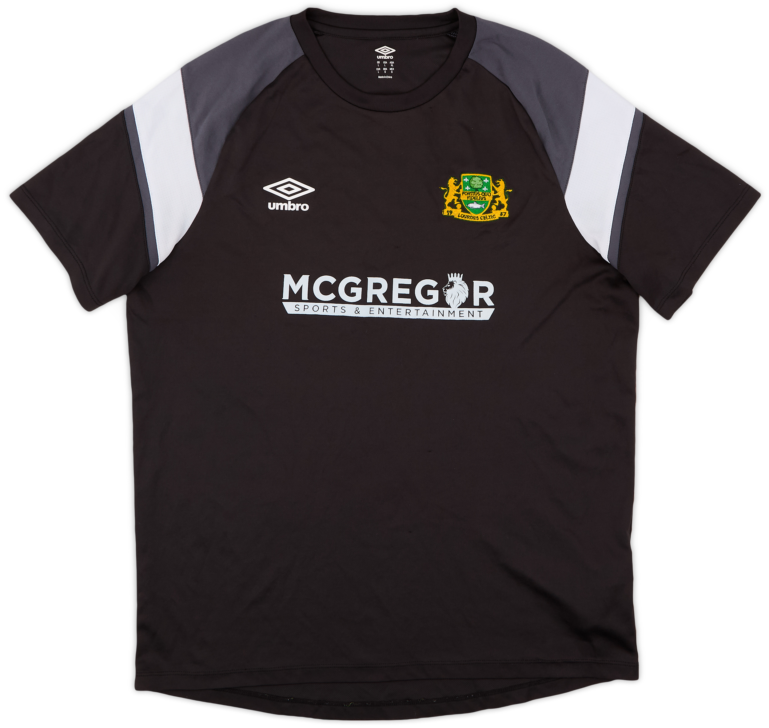 CELTIC FC UMBRO シャツ ブラック/グリーン 1998-99 Celtic Training Shirt Umbro Brand New - Celtic